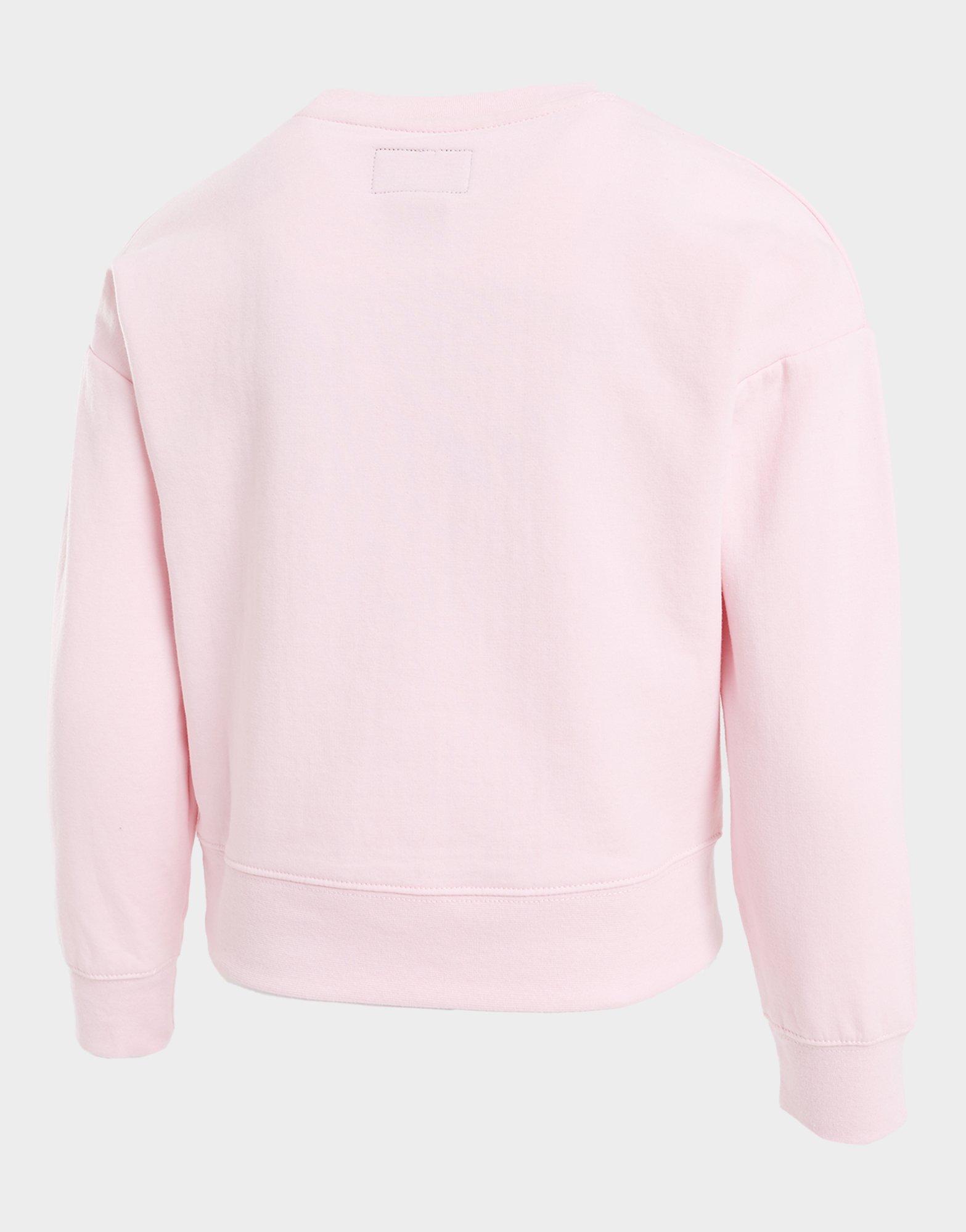 Vaikiškas džemperis JORDAN DŽEMPERIS ESSENTIALS CREW GIRL 45A859-A9Y Rožinė