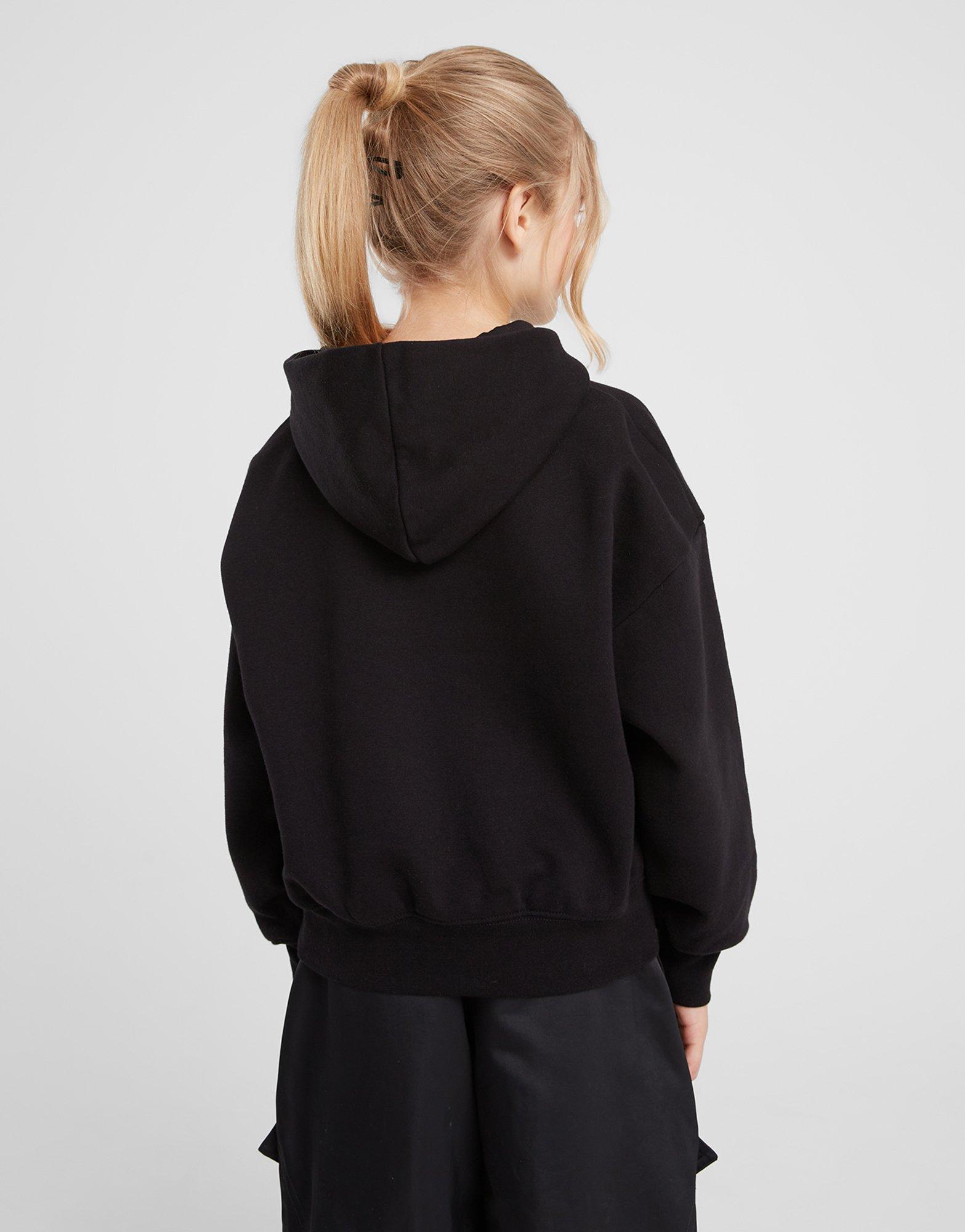 Детски суичър JORDAN СУИТЧЪР С КАЧУЛКА JDG ICON PLAY U 45C695-023 Черен