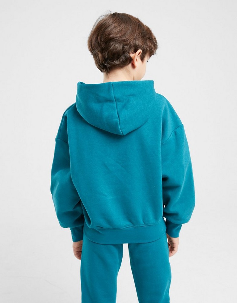 Дитячі кофти JORDAN КОФТА З КАПЮШОНОМ ICON PLAY PO HOODIE 45C695-U9C Зелений