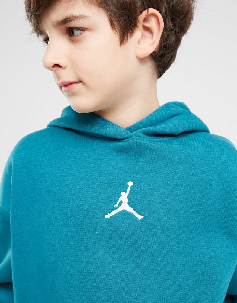 Дитячі кофти JORDAN КОФТА З КАПЮШОНОМ ICON PLAY PO HOODIE 45C695-U9C Зелений