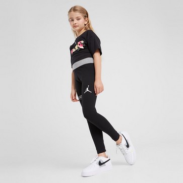 Pantaloni pentru copii JORDAN COLANȚI FUNDAMENTALS BLOCKED LEGGING GIRL G