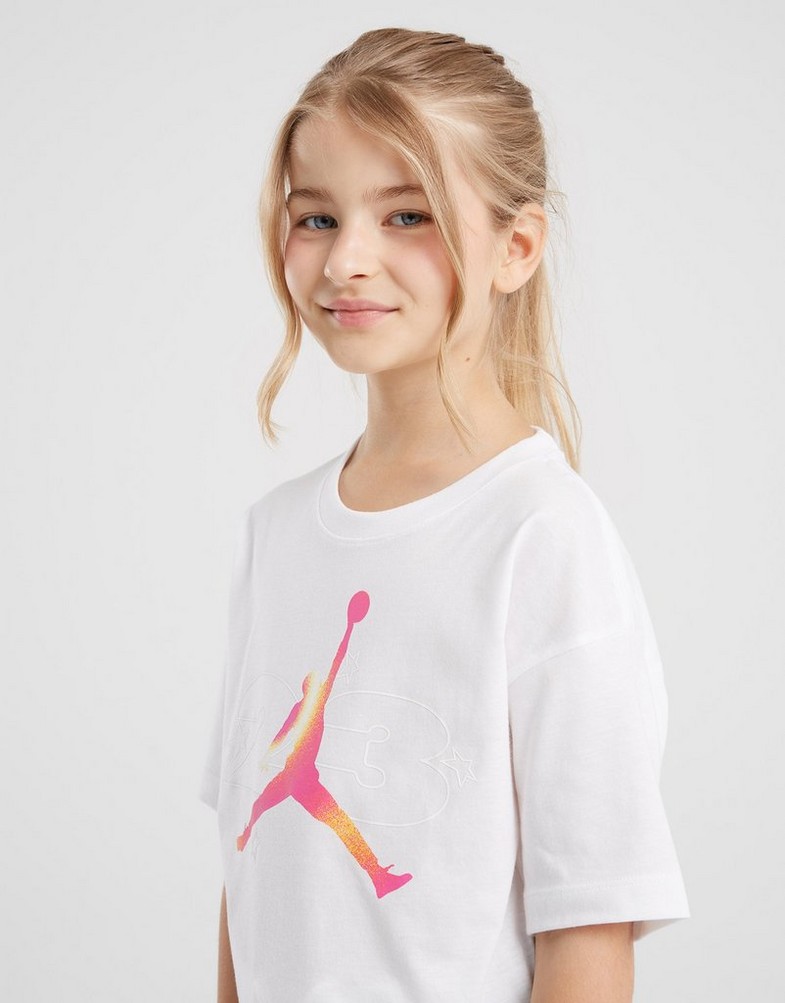 Tricou pentru copii JORDAN TRICOU JDG 23 LEMONADE STAND SS TEE G 45D166-001 Alb
