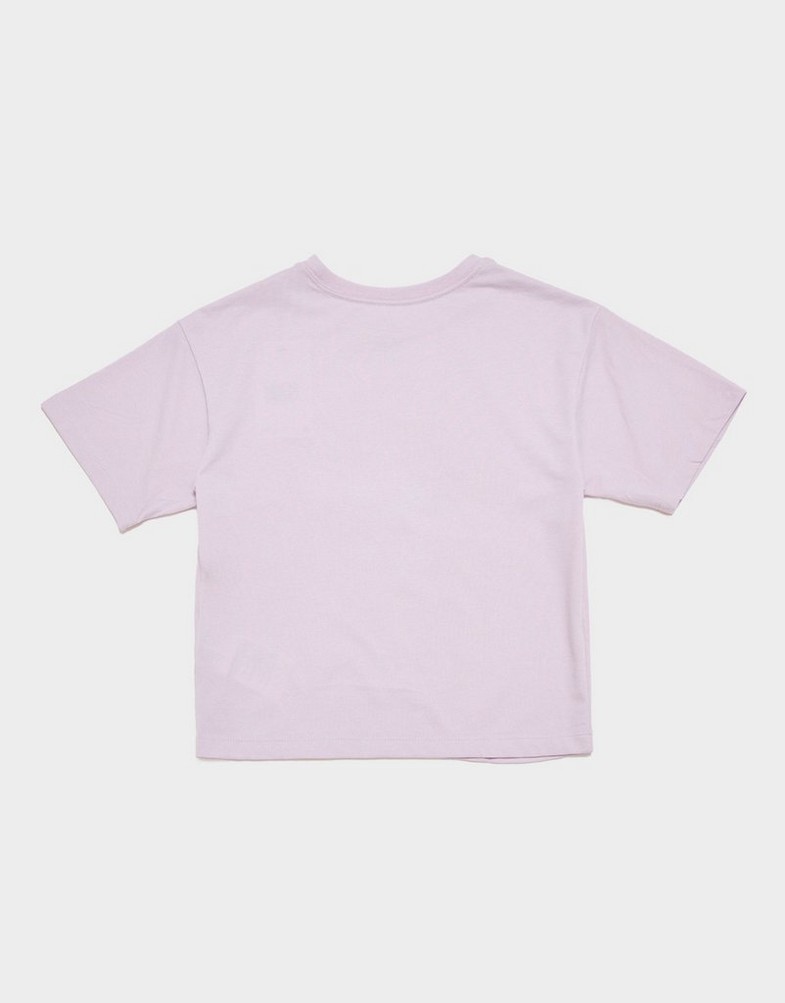 Koszulka, t-shirt dziecięcy JORDAN T-SHIRT JDG MJ BRKLYN ESSENTIALS SS TE 45D311P6I Fioletowy