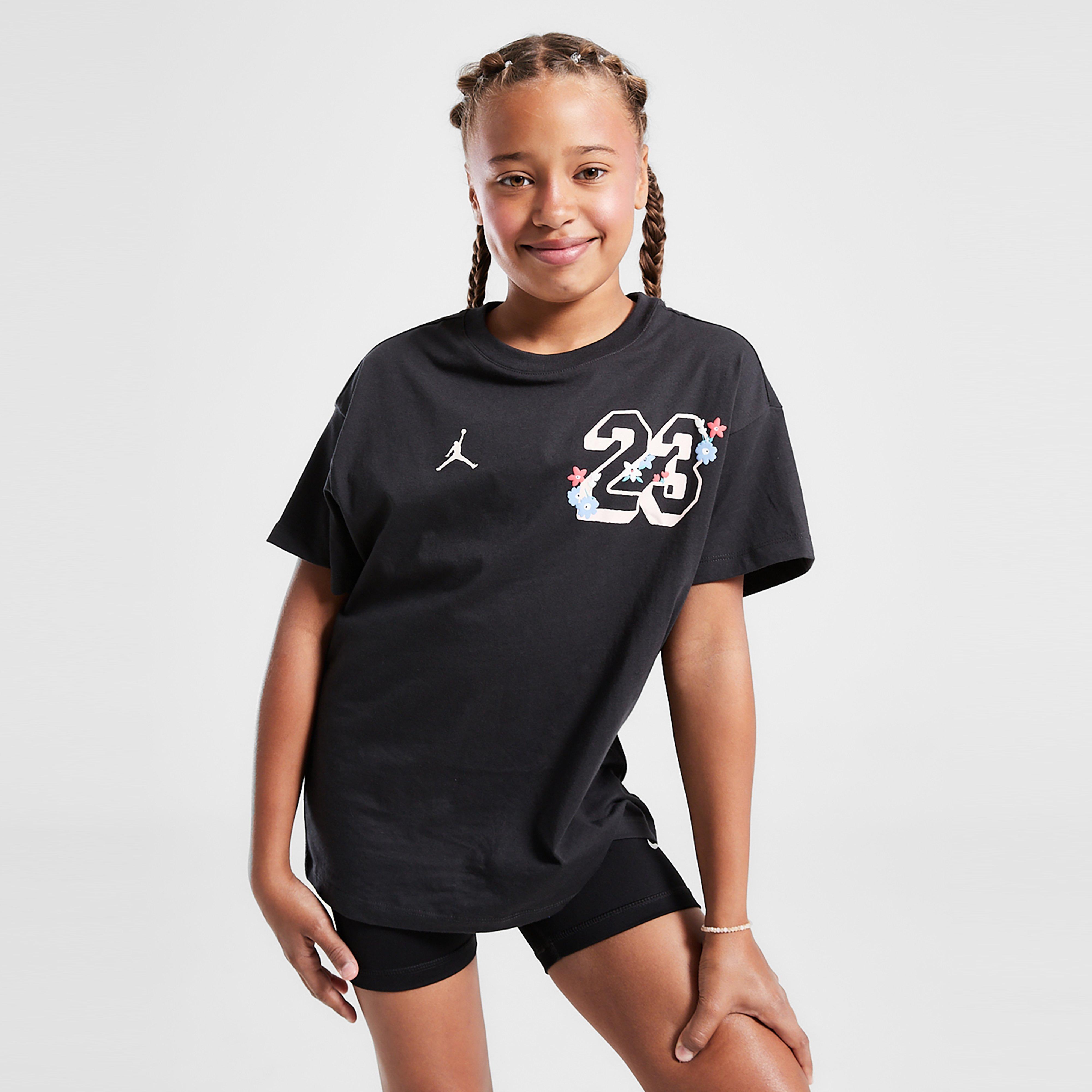 Koszulka, t-shirt dziecięcy JORDAN T-SHIRT JDG SUMMER BLOOM OVERSIZED TEE