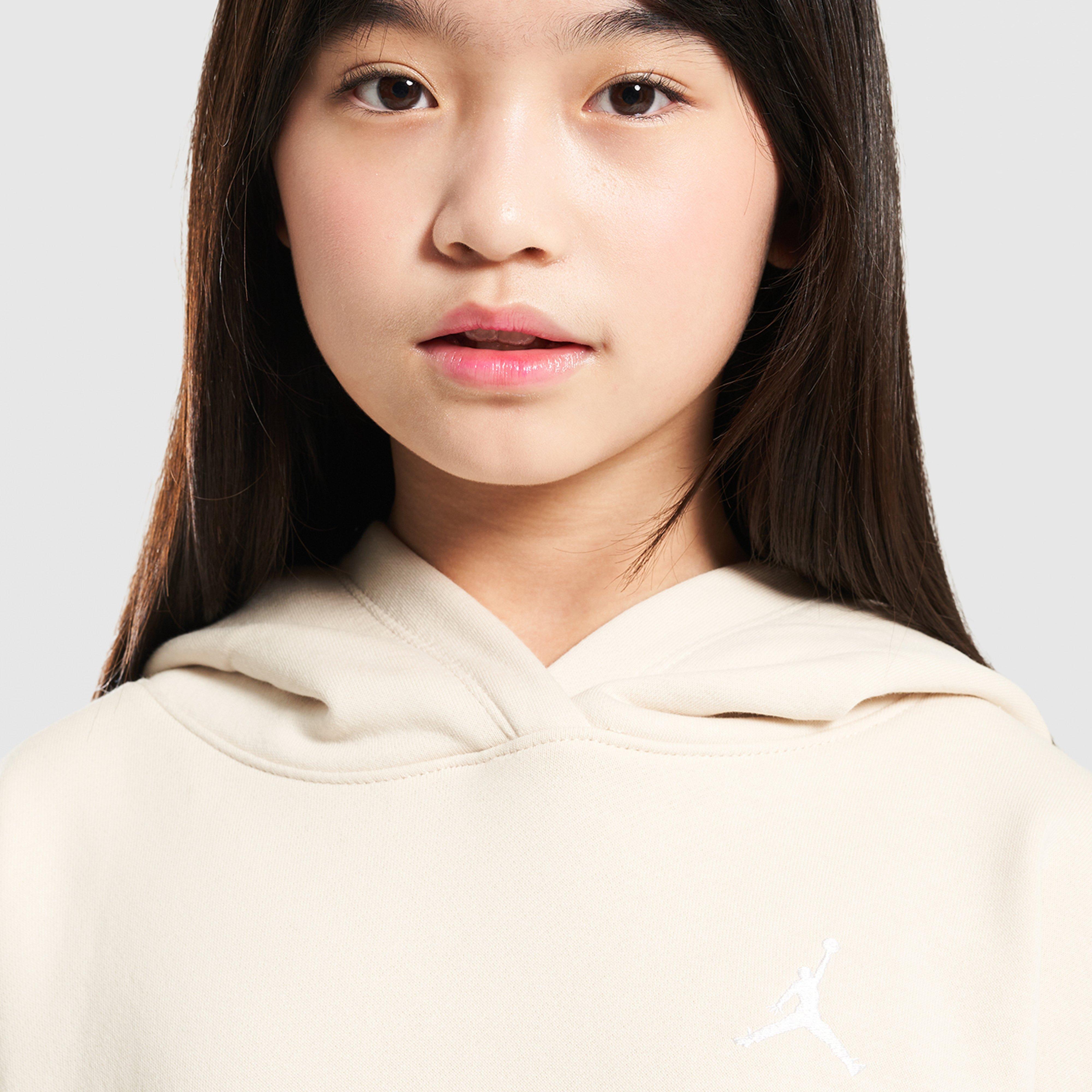 Detská mikina JORDAN MIKINA S KAPUCŇOU WJ BRKN FLC PO HOODIE