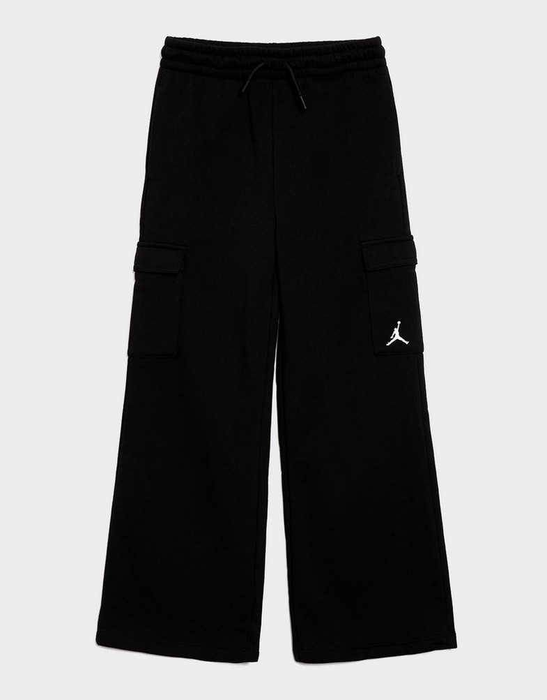 Pantaloni pentru copii JORDAN PANTALONI  WJ BRKN FLC CARGO PANT 45F142-023 Negru