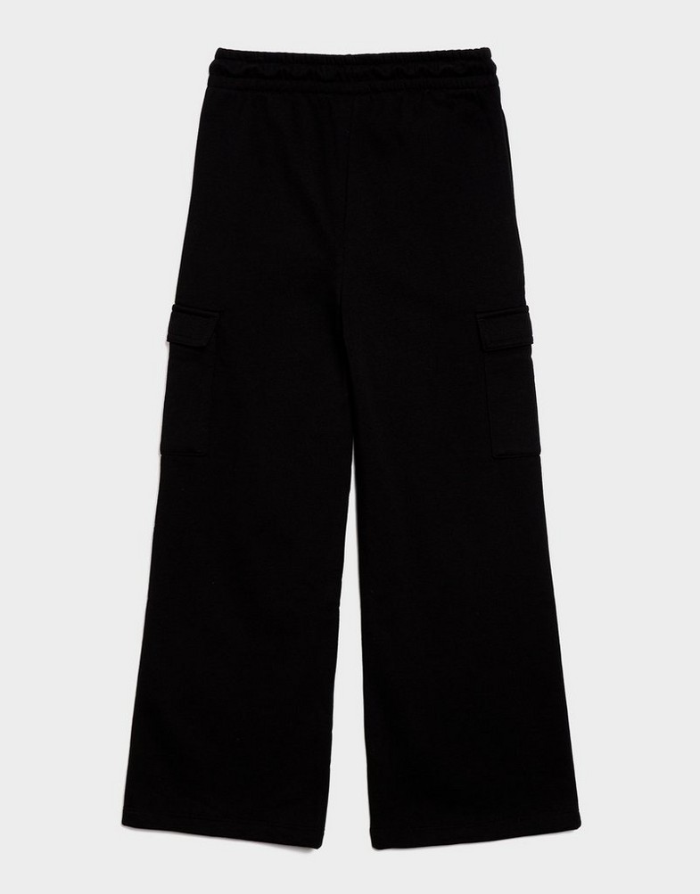 Pantaloni pentru copii JORDAN PANTALONI  WJ BRKN FLC CARGO PANT 45F142-023 Negru