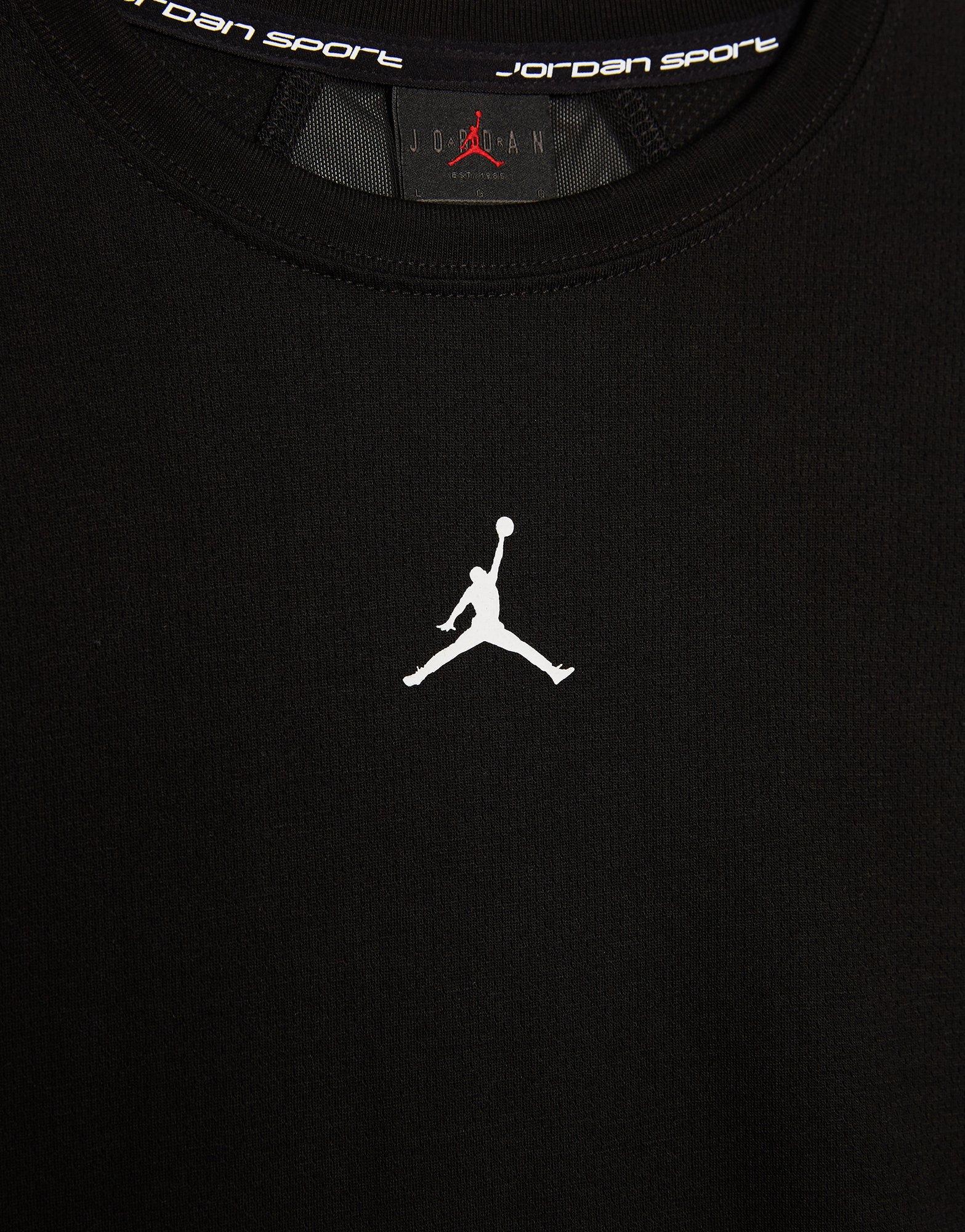 Dječji T-shirt JORDAN T-SHIRT JDG WJ SPORT DIAMOND SS TOP 45F201-023 crna