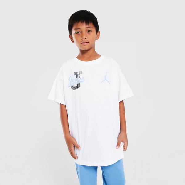 JORDAN ФУТБОЛКА JDG DISTRESSED COLLIGIATE G