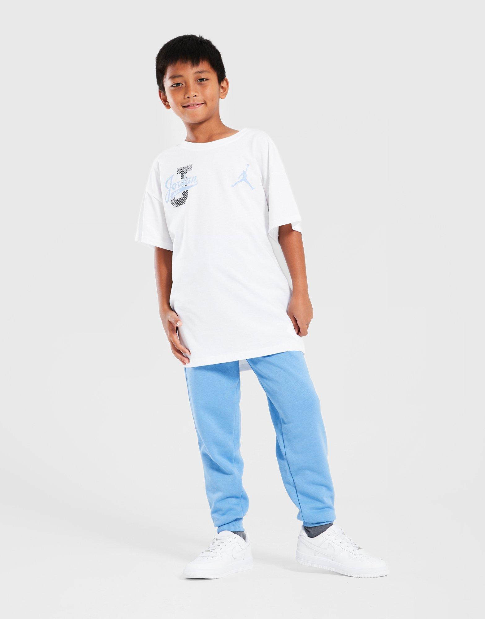 Дитячі футболки JORDAN ФУТБОЛКА JDG DISTRESSED COLLIGIATE G 45F223-001 Білий