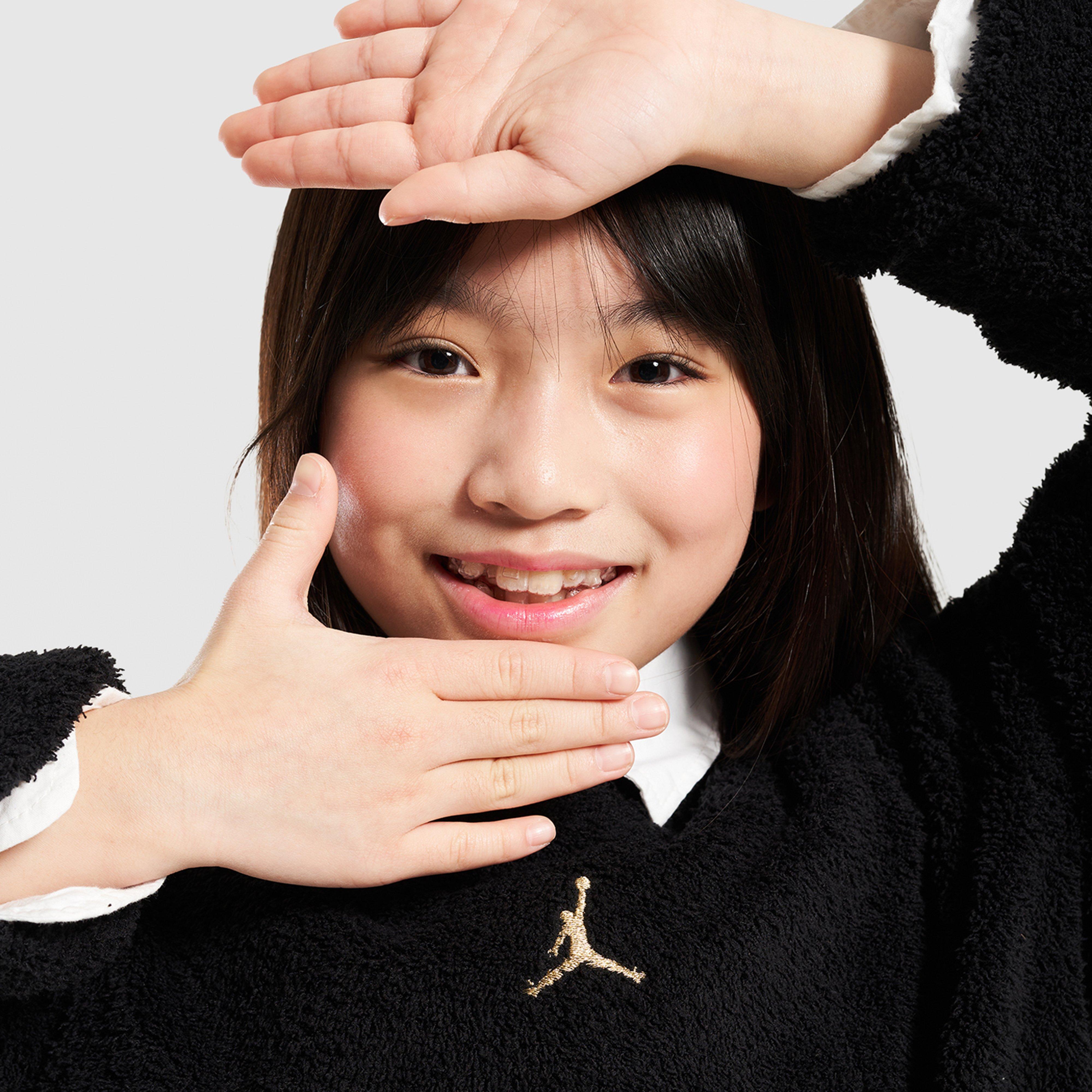 Detská mikina JORDAN MIKINA MOUNTAINSIDE BOUCLE MOCK