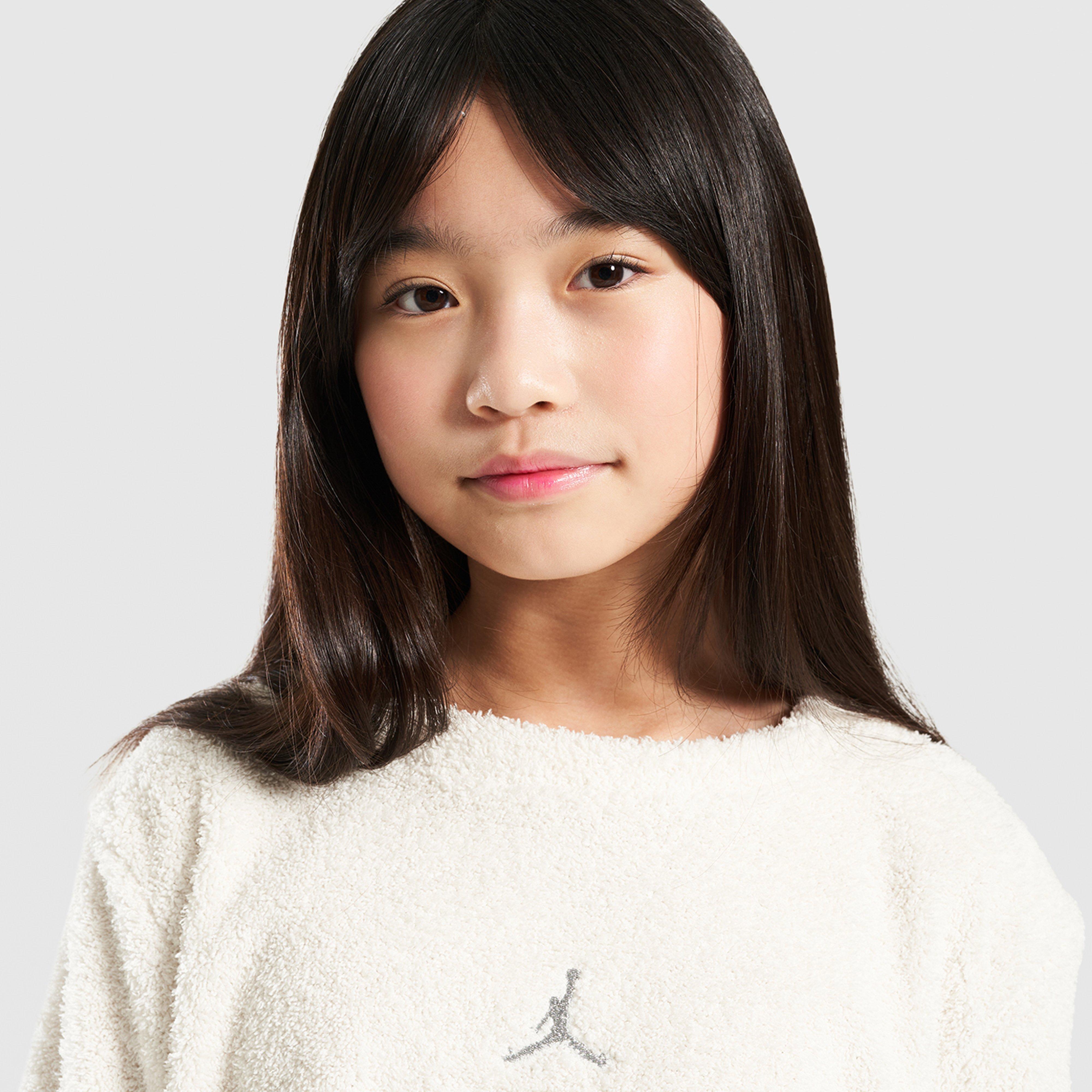 Detské tričko JORDAN TRIČKO MOUNTAINSIDE BOUCLE MOCK LS