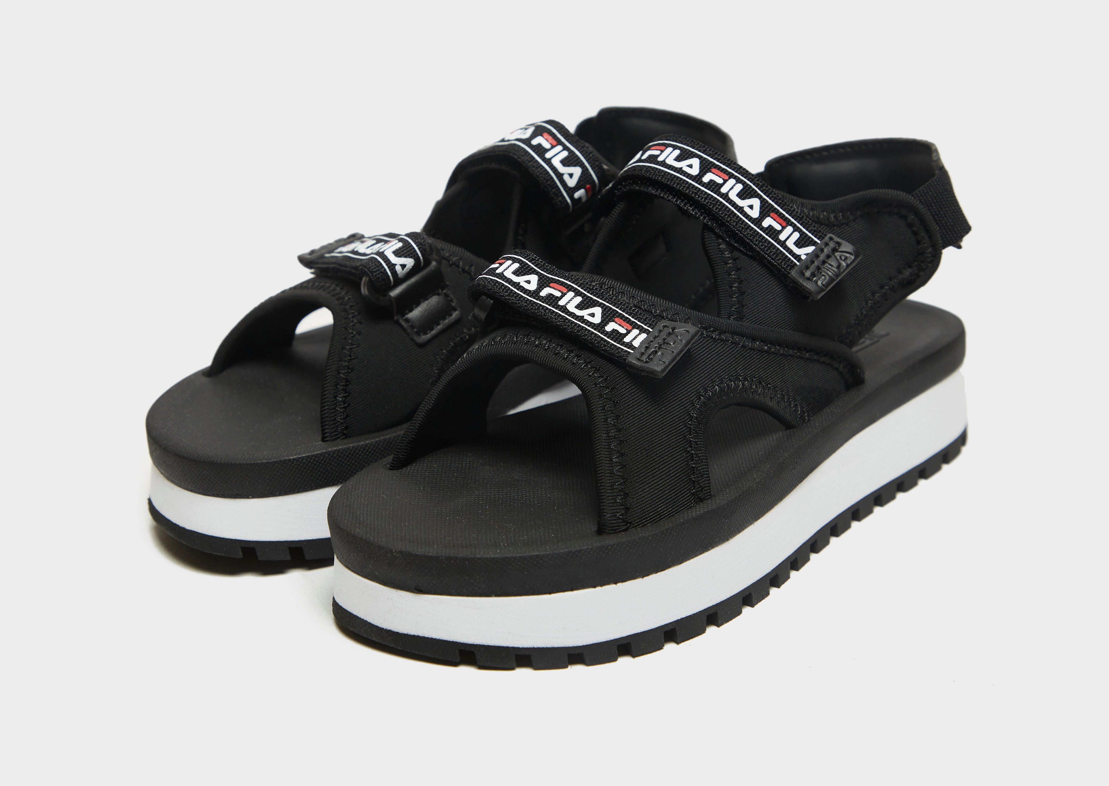 Gyerek papucsok és flip-flopok FILA SPOT SANDALS  3SM01542014 Fekete