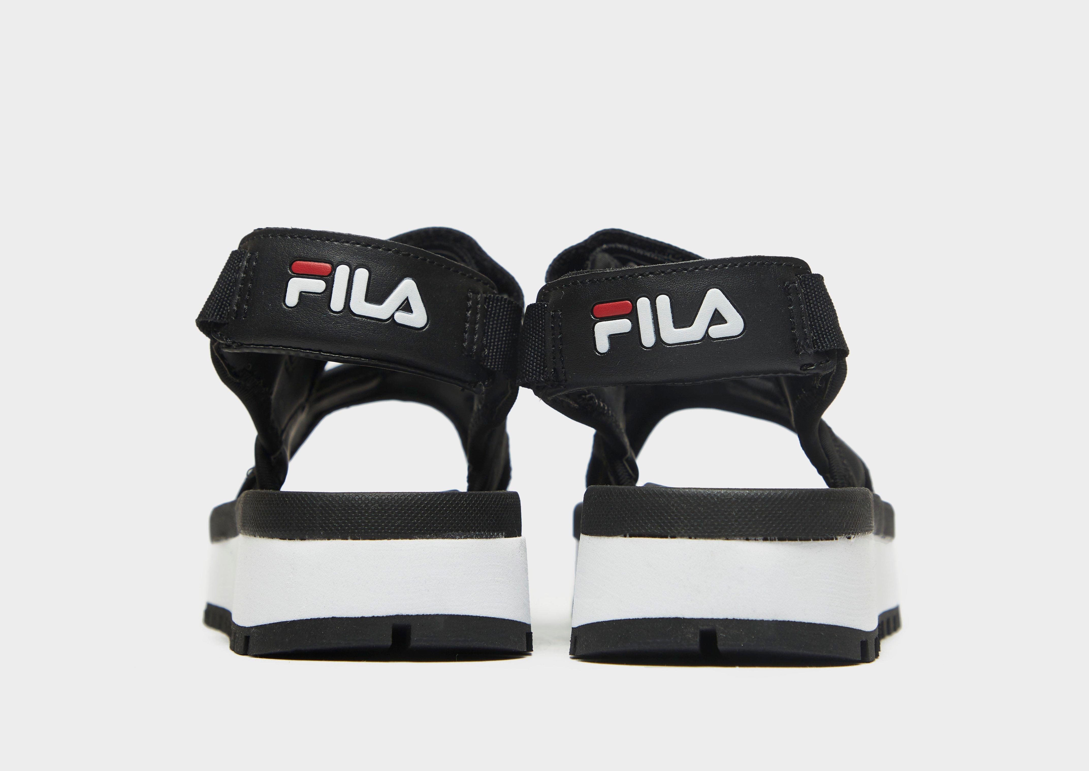 Gyerek papucsok és flip-flopok FILA SPOT SANDALS  3SM01542014 Fekete