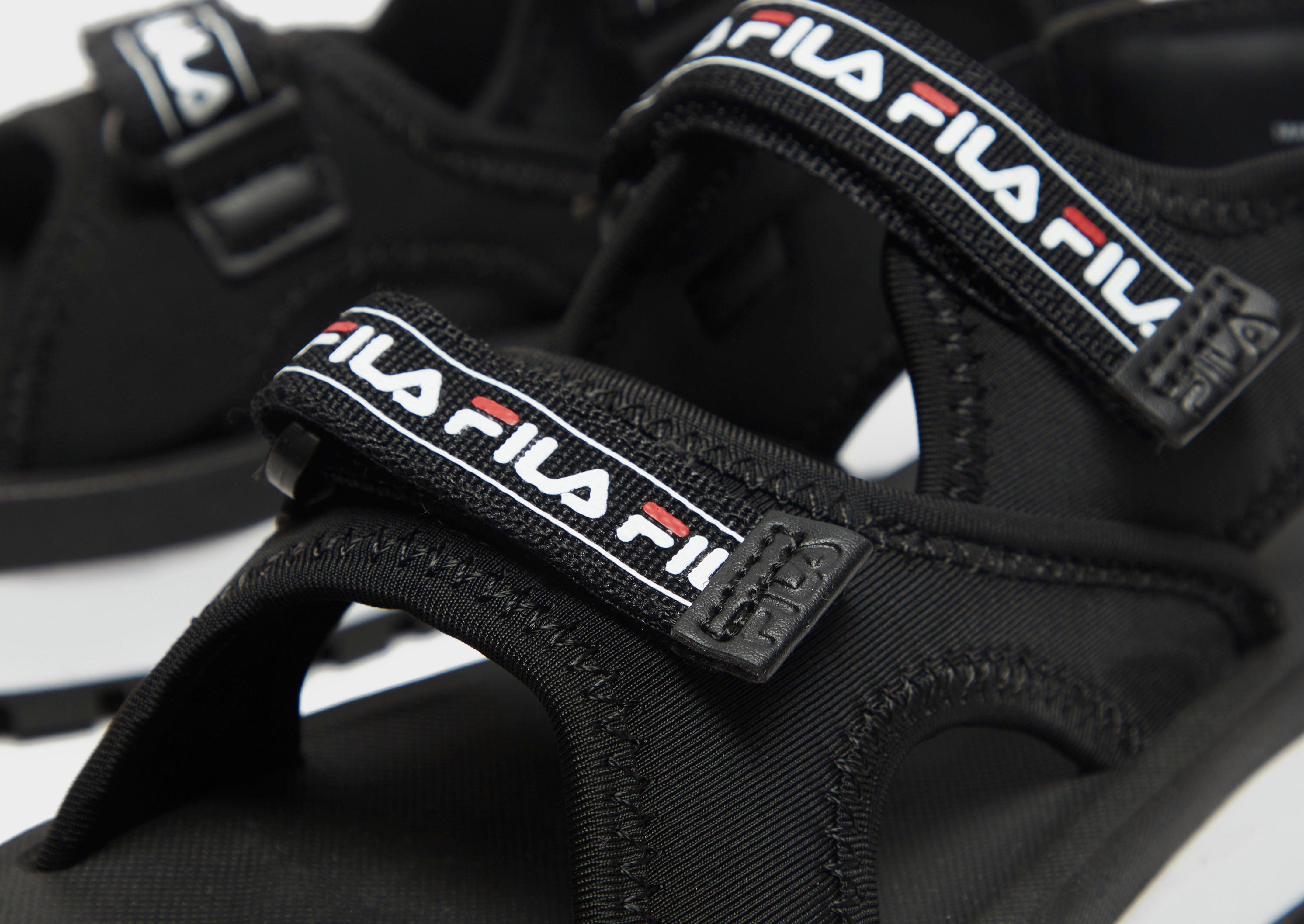 Gyerek papucsok és flip-flopok FILA SPOT SANDALS  3SM01542014 Fekete