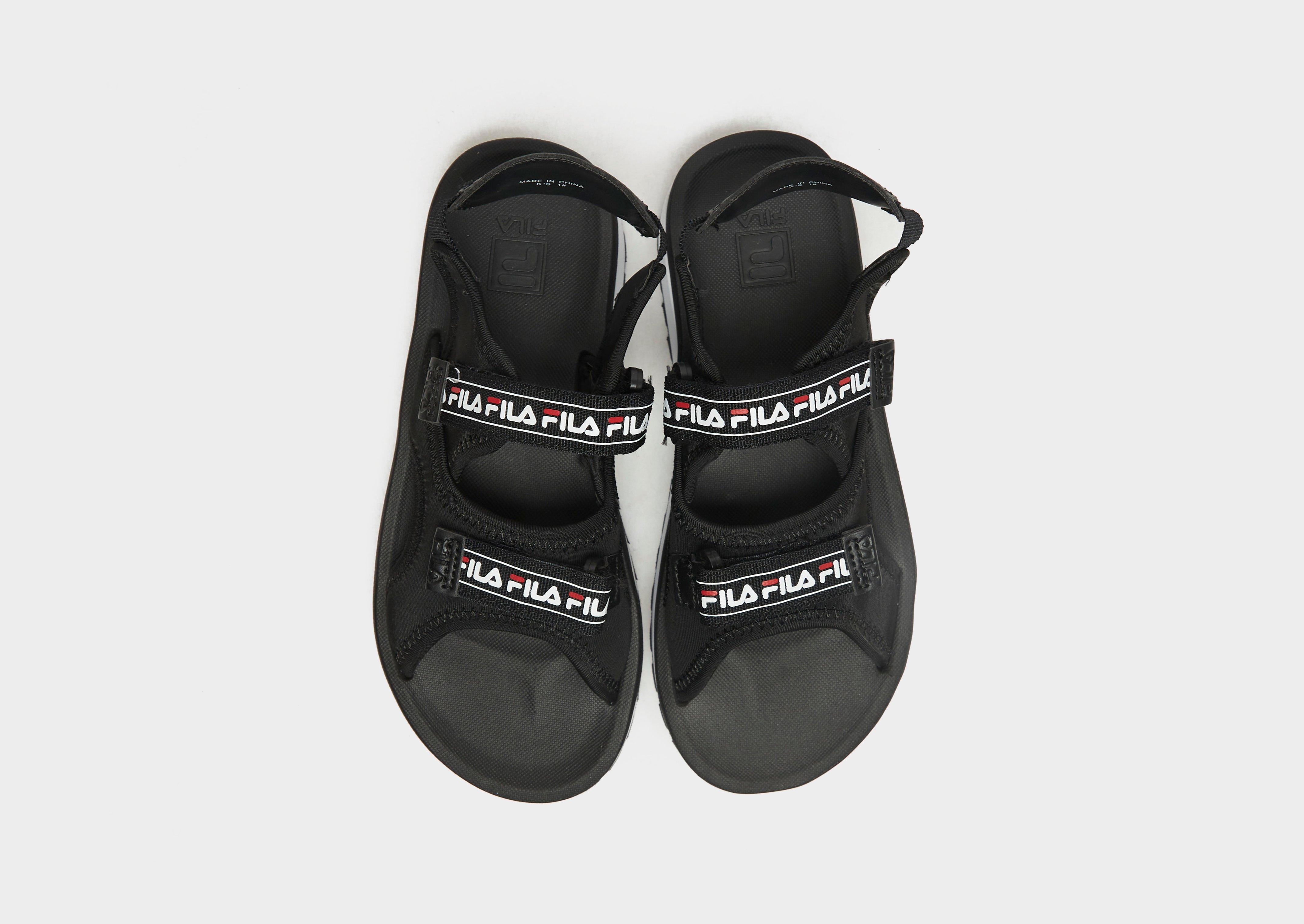 Gyerek papucsok és flip-flopok FILA SPOT SANDALS  3SM01542014 Fekete