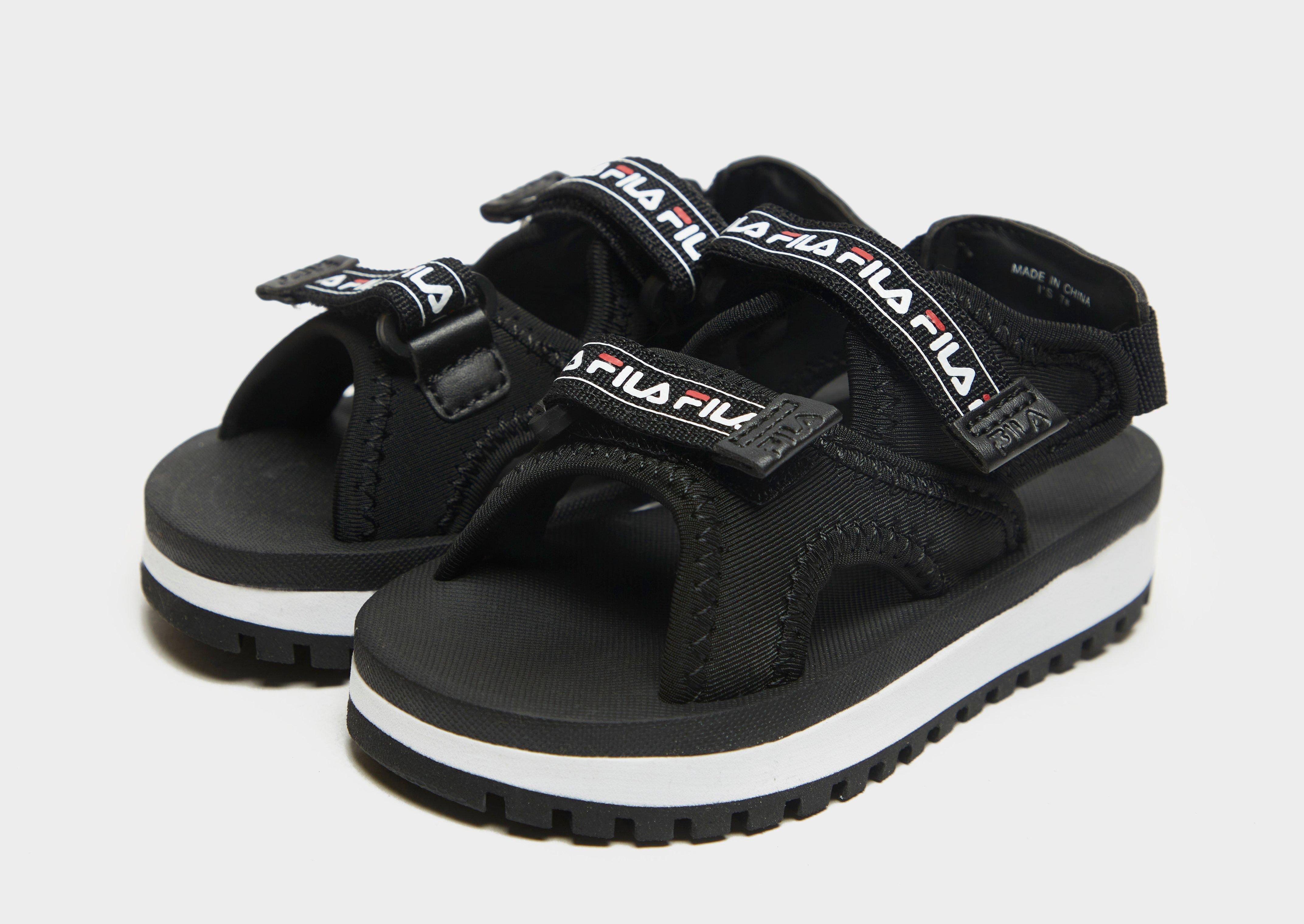 Detské Šľapky FILA SPOT SANDALS  7SM00822014 Čierna
