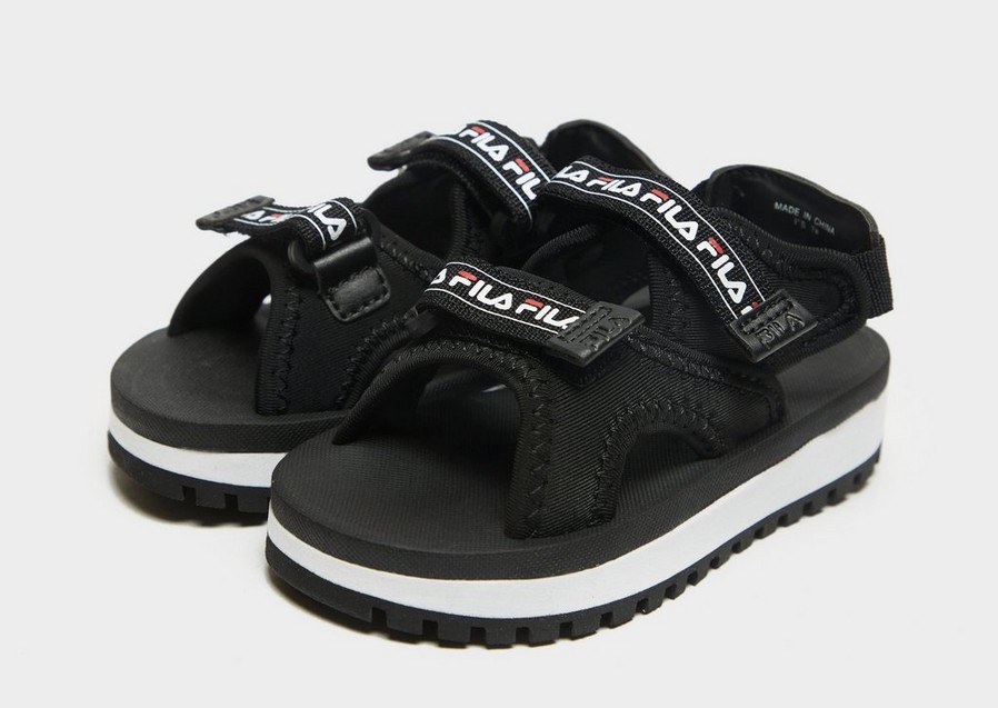 Dziecięce FILA SPOT SANDALS  7SM00822014 Czarny