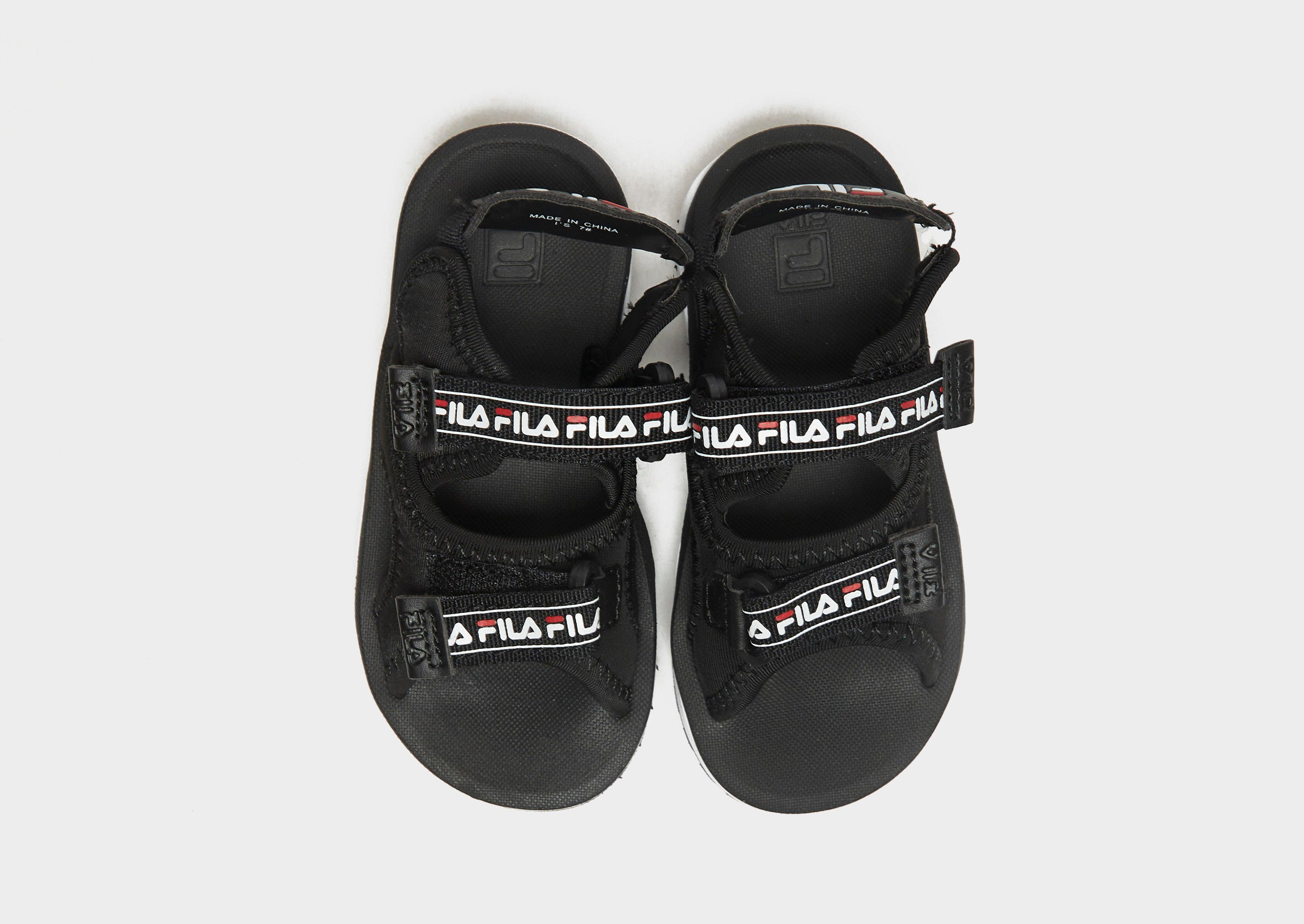 Detské Šľapky FILA SPOT SANDALS  7SM00822014 Čierna