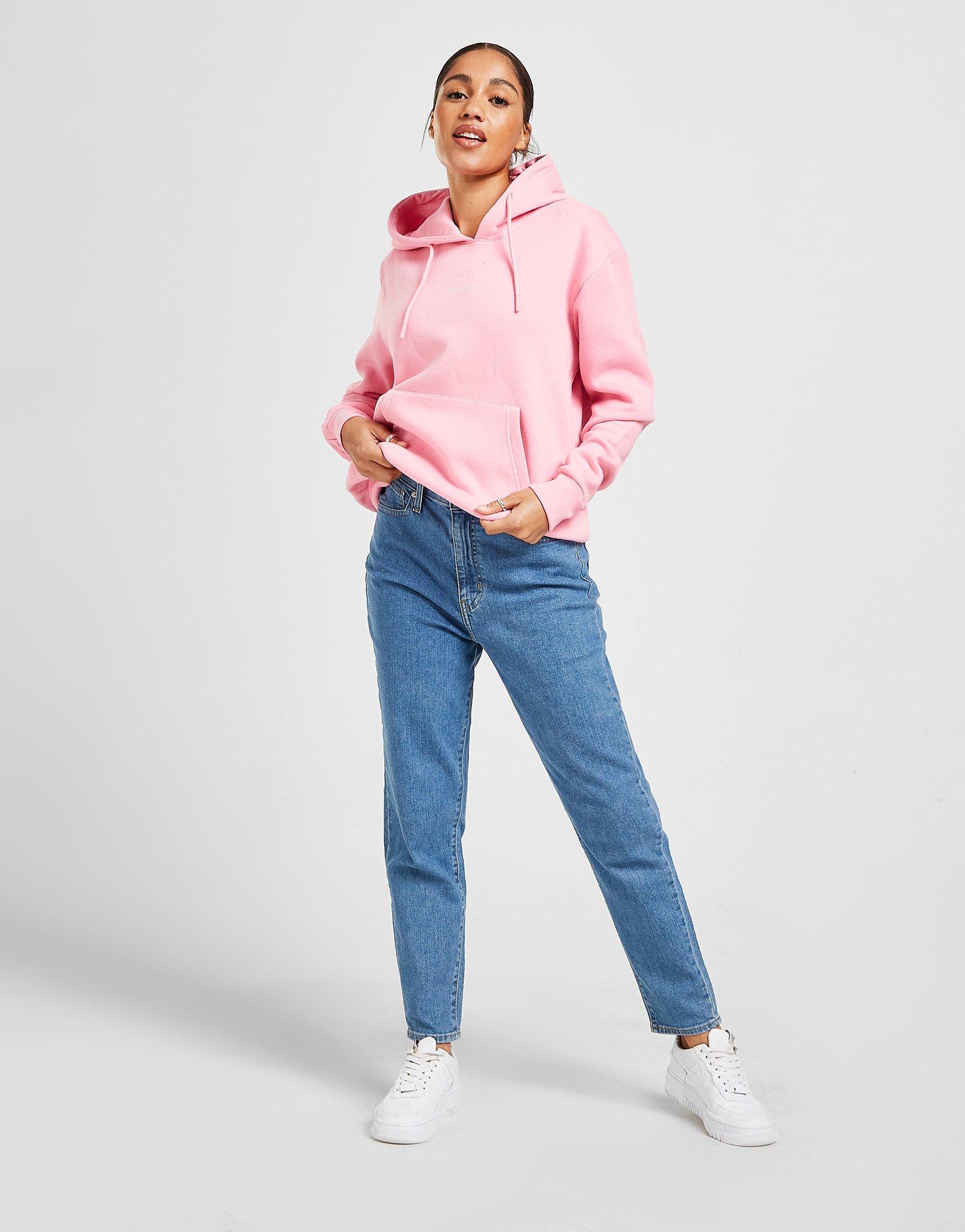 Dámska mikina MCKENZIE CORE OVERHEAD HOODIE  MCKTW14580PNK Ružová