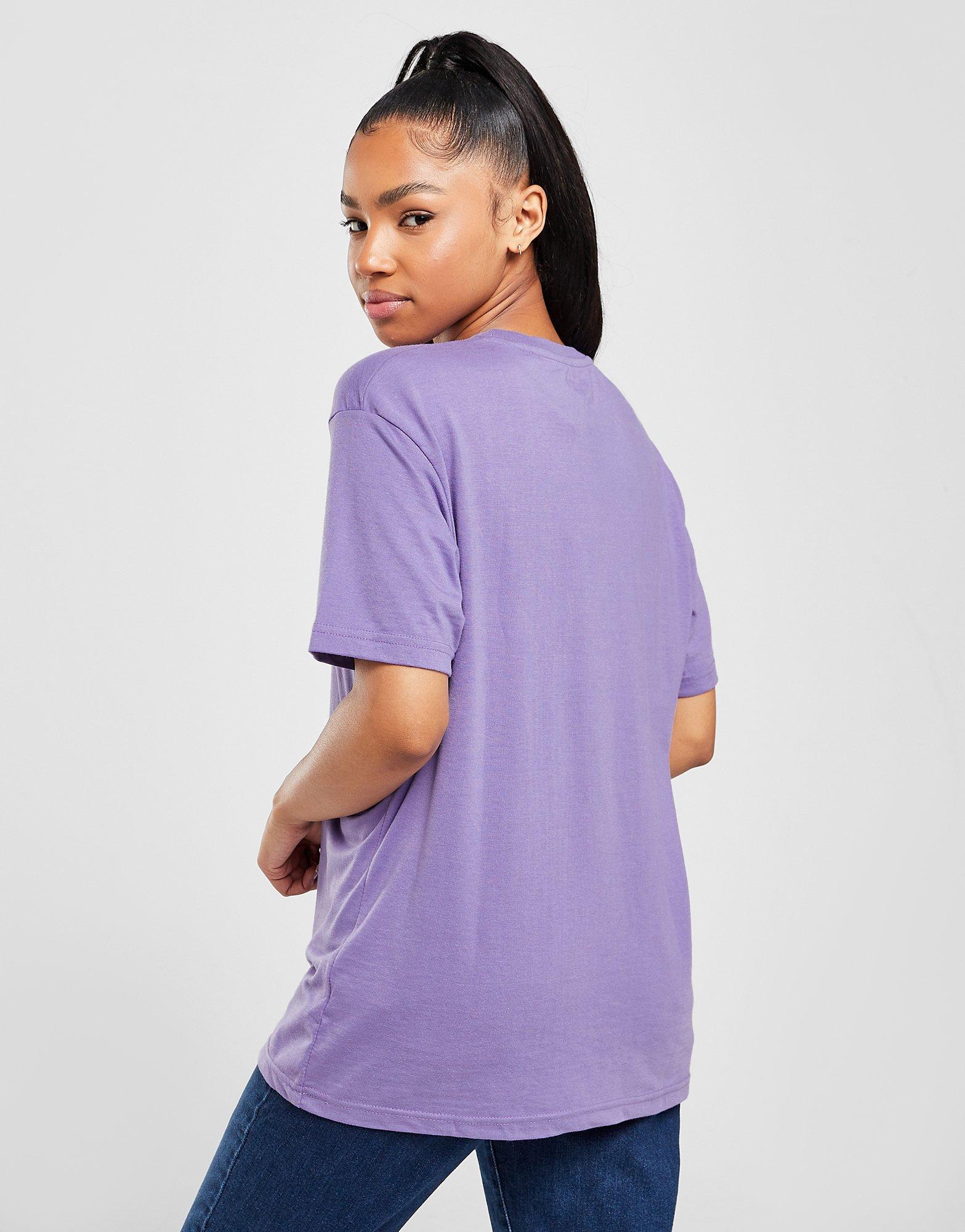 Dámske tričko MCKENZIE TRIČKO ESSENTIAL BOYFRIEND TRIČKO MCKTW14578PUR Fialová