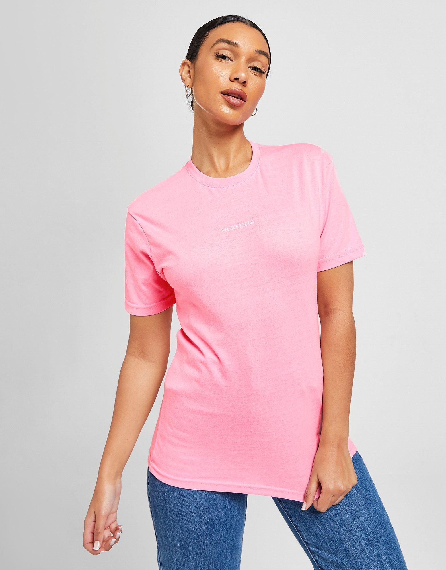 Moteriški marškinėliai MCKENZIE ESSENTIAL BOYFRIEND MARŠKINĖLIAI  MCKTW14578PNK Rožinė