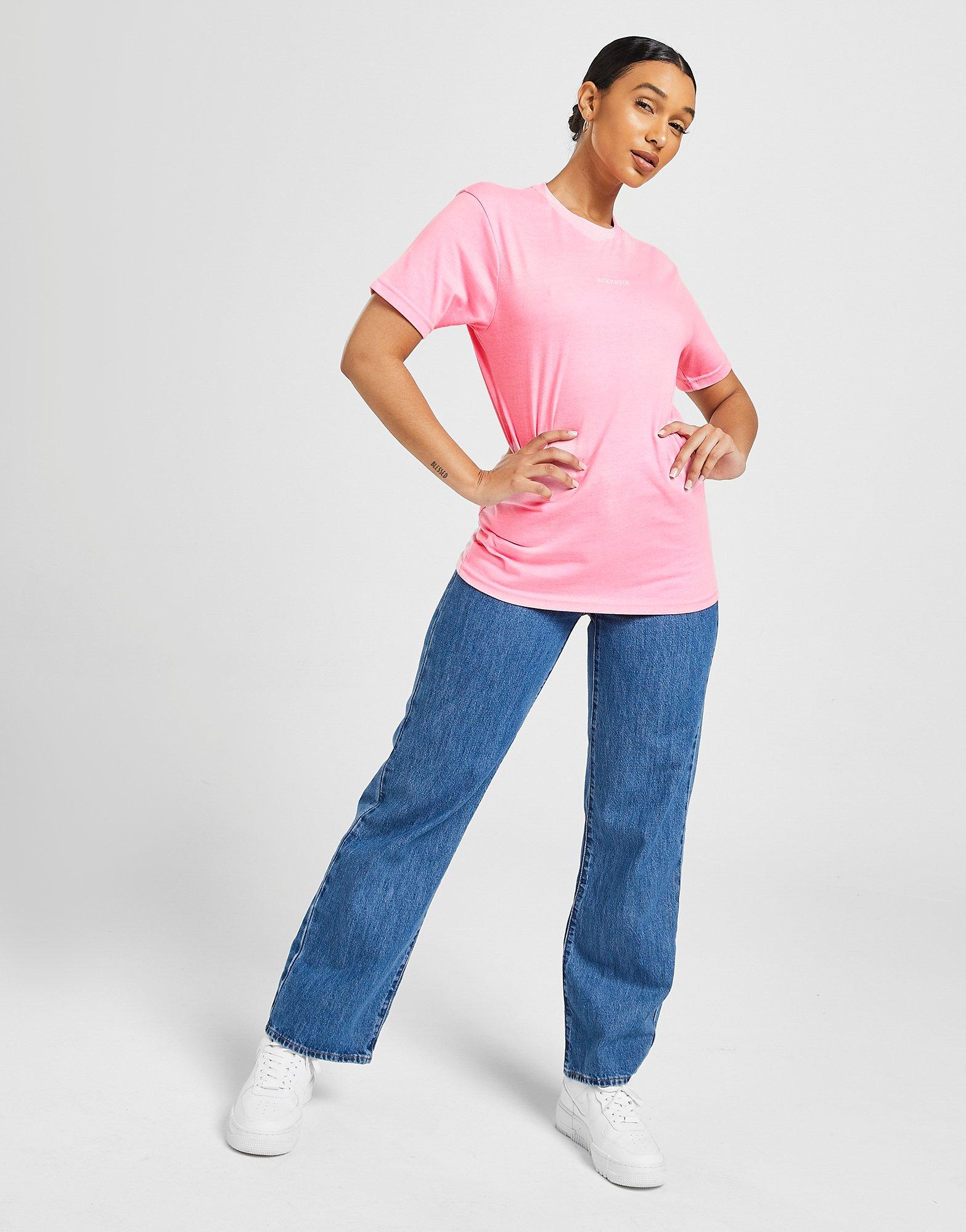 Moteriški marškinėliai MCKENZIE ESSENTIAL BOYFRIEND MARŠKINĖLIAI  MCKTW14578PNK Rožinė