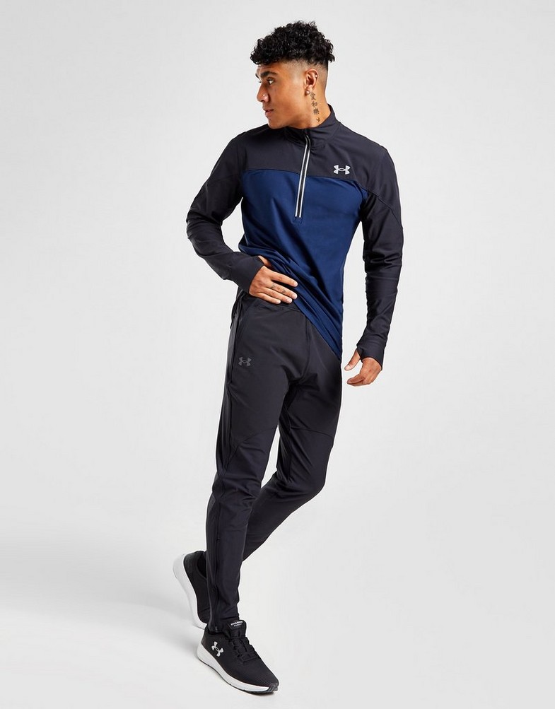 UNDER ARMOUR TRENINGOWE QUALIFIER TRACK PANTS 1366271-001 Czarny