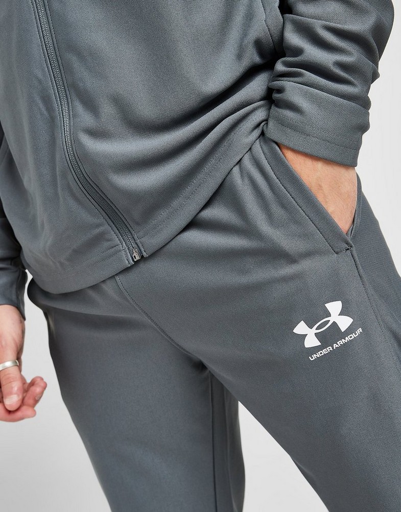 Pánska tepláková súprava UNDER ARMOUR DRES CHALLENGER TRACKSUIT  1365402-012 Sivá
