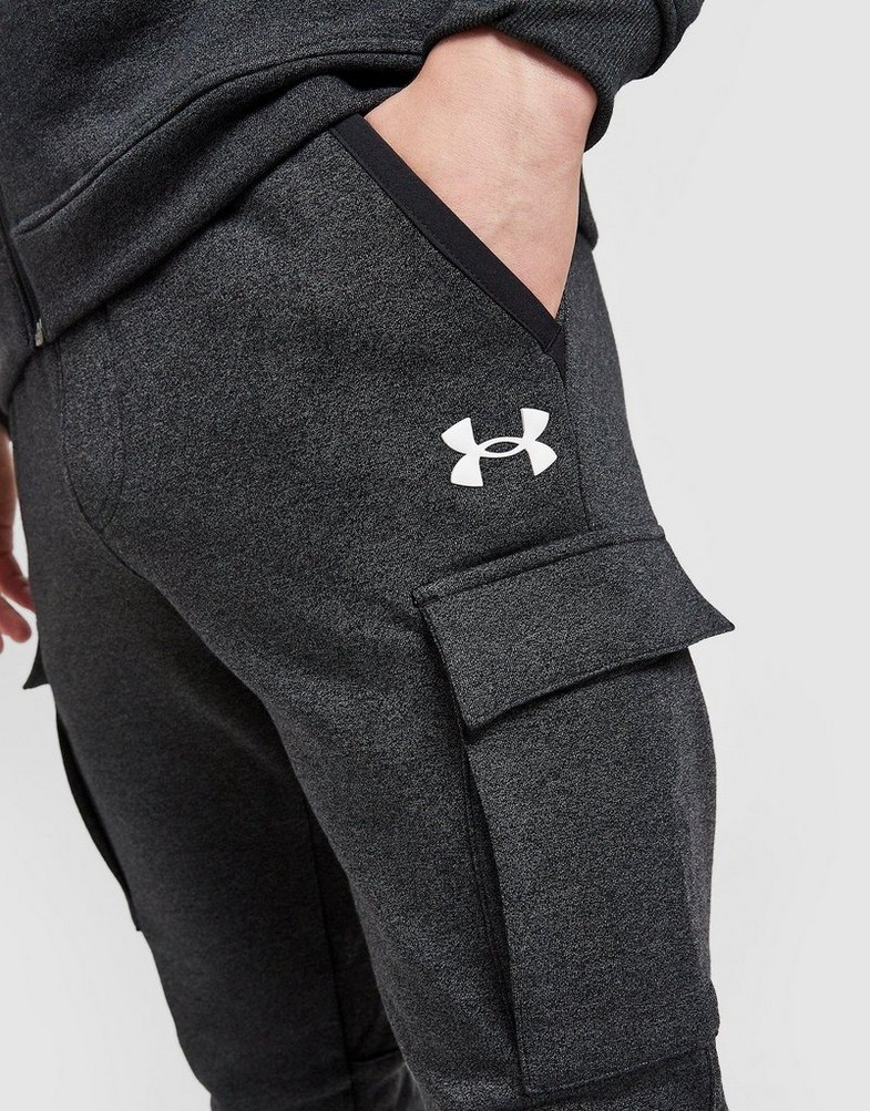 Pánske nohavice UNDER ARMOUR NOHAVICE  THREADBORNE CARGO JOGGERS 1370147-001 Čierna