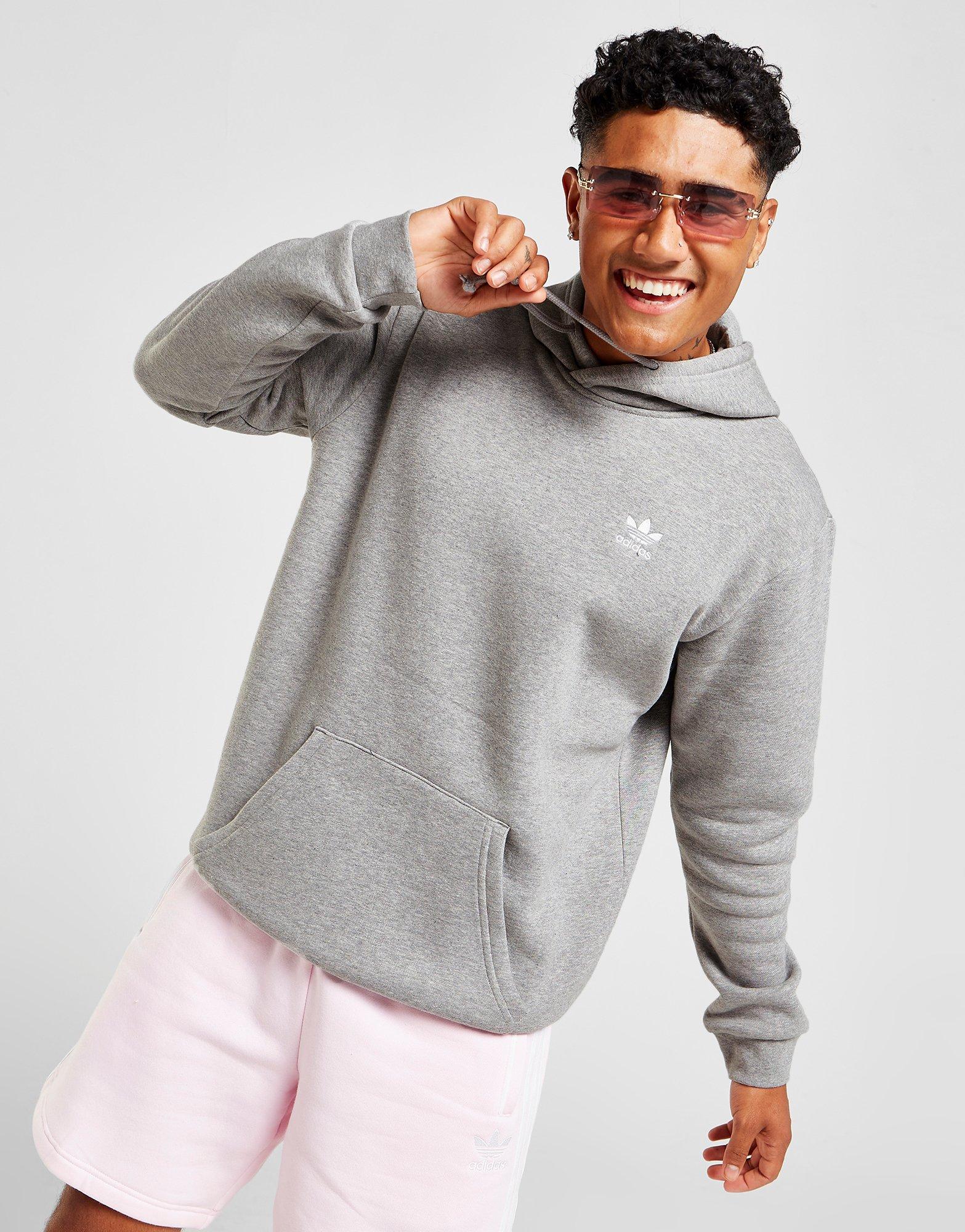 Bluza męska ADIDAS TREFOIL ESSENTIAL HOODIE H34654 Szary