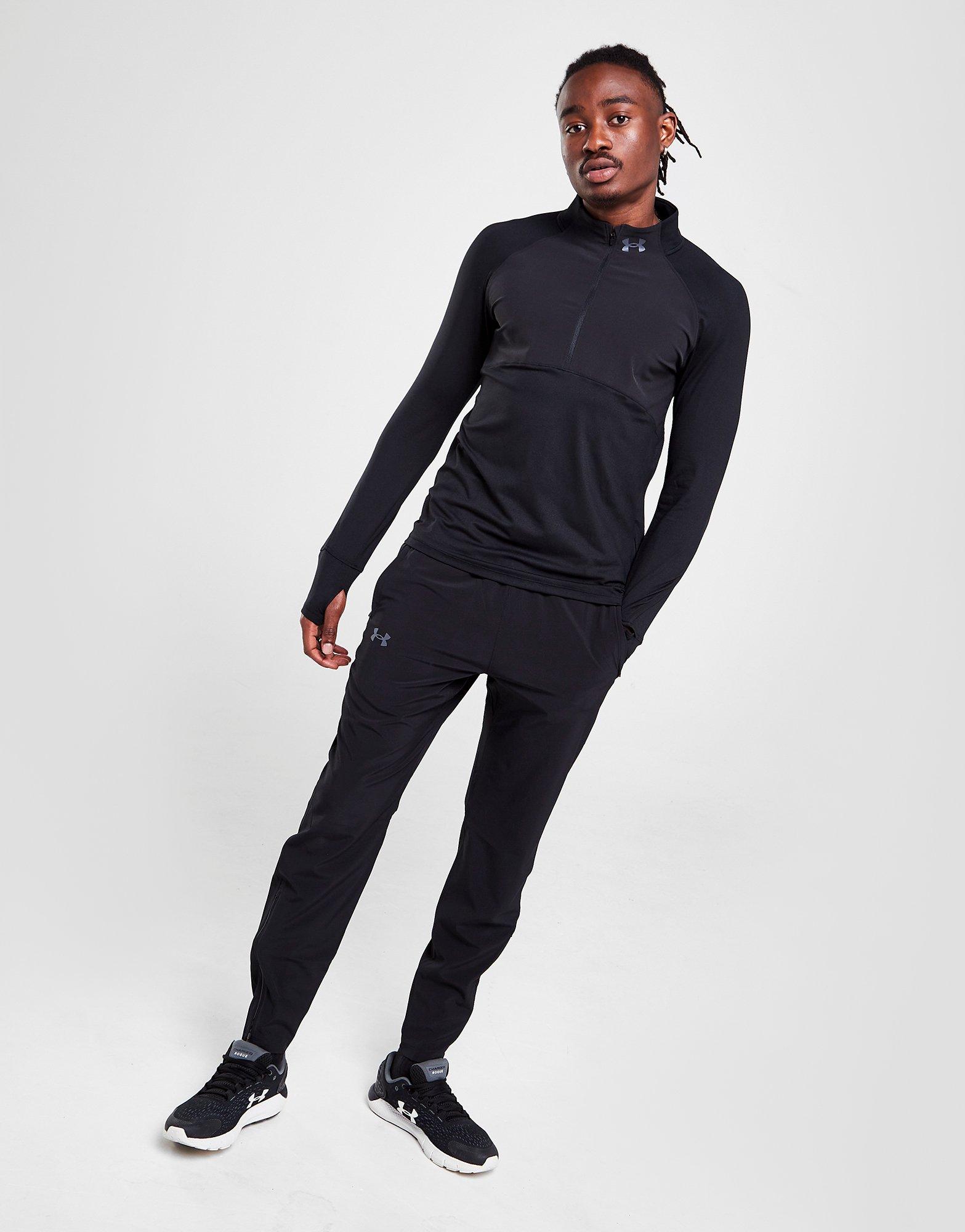 UNDER ARMOUR 2023秋冬限定モデル 上下セットアップ サイズ ＭＤ UNDER ARMOUR DŁUGI RĘKAW QUALIFIER 1/2 ZIP TRACK TOP 1365662