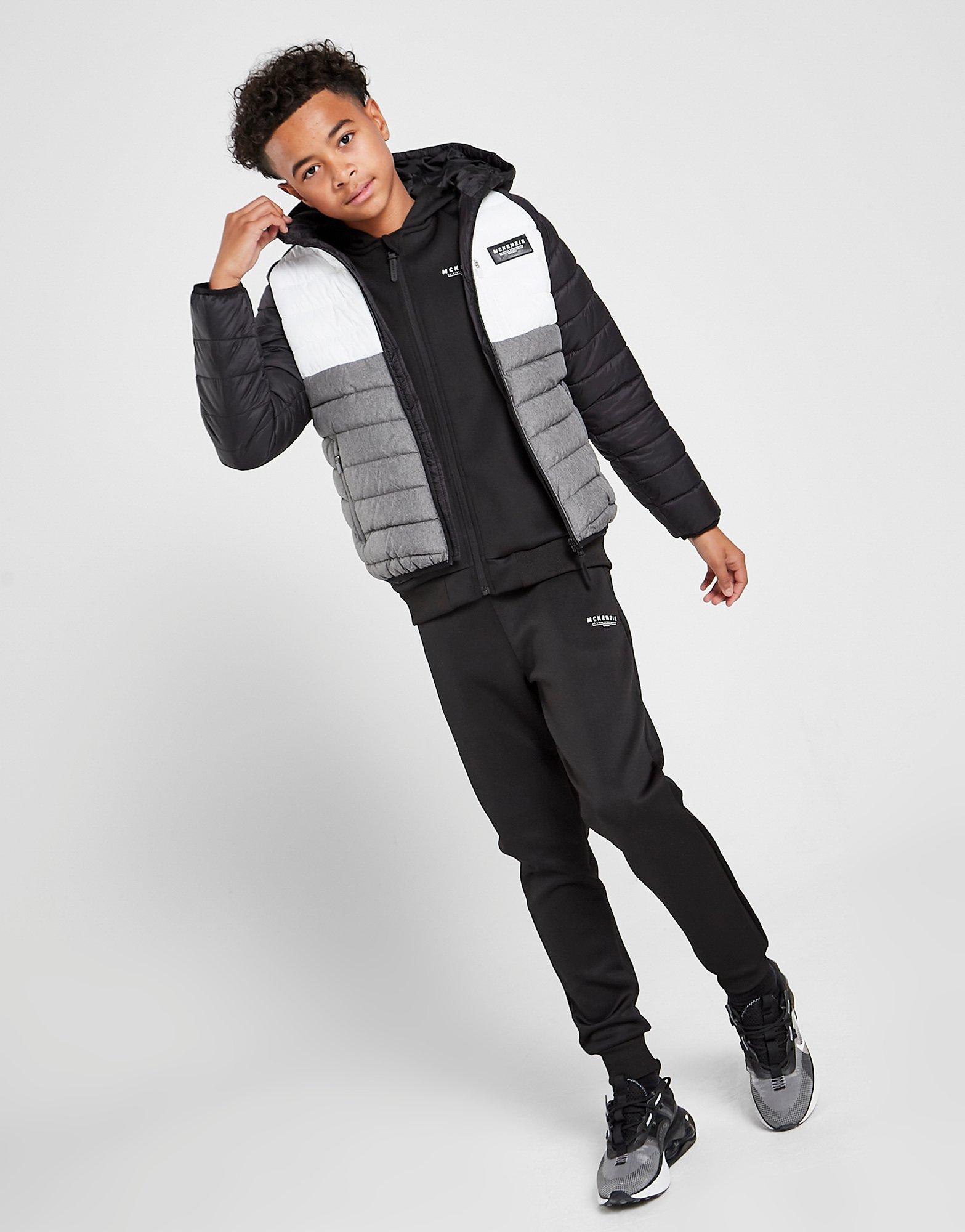 Gyerek kabát MCKENZIE COREY PADDED JACKET JUNIOR  MCKTJ14808BWG Fekete