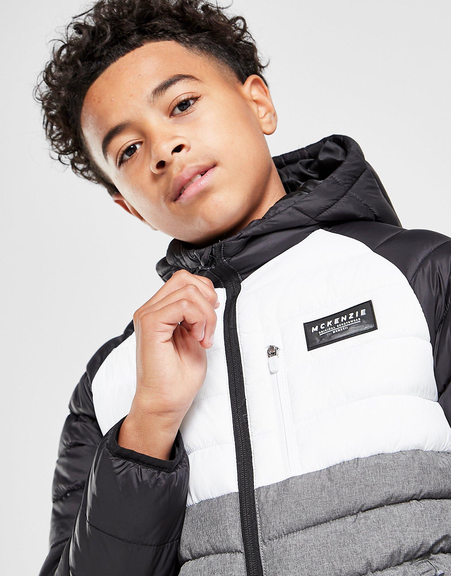 Gyerek kabát MCKENZIE COREY PADDED JACKET JUNIOR  MCKTJ14808BWG Fekete