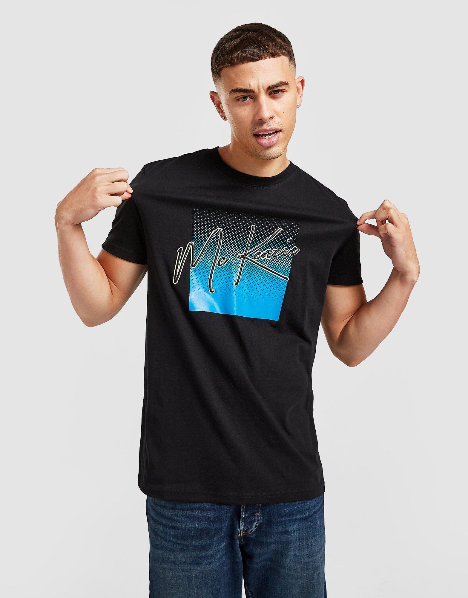 Tricou pentru bărbați McKENZIE TRICOU LUKE TRICOU MCKTM14791 Negru