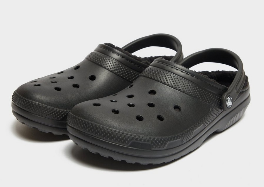 Męskie CROCS CLASSIC LINED CLOG 203591060 Czarny
