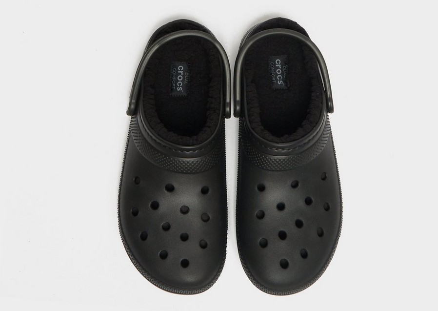 Męskie CROCS CLASSIC LINED CLOG 203591060 Czarny