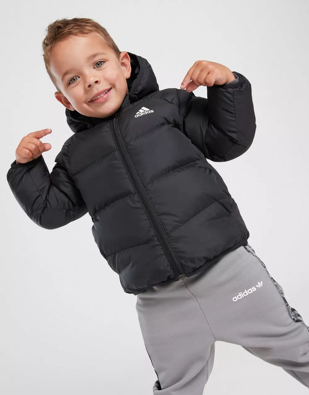 ADIDAS BADGE OF SPORT PADDED JACKET INFANT, фото 1 з 5