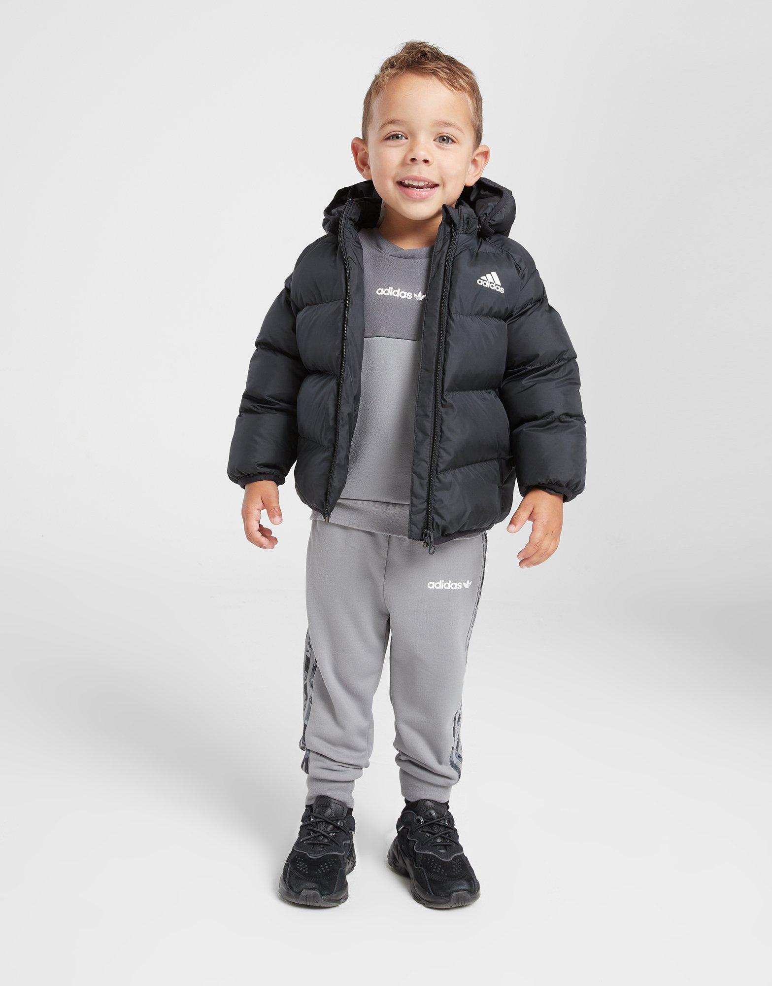 ADIDAS BADGE OF SPORT PADDED JACKET INFANT  HA5060 Чорний