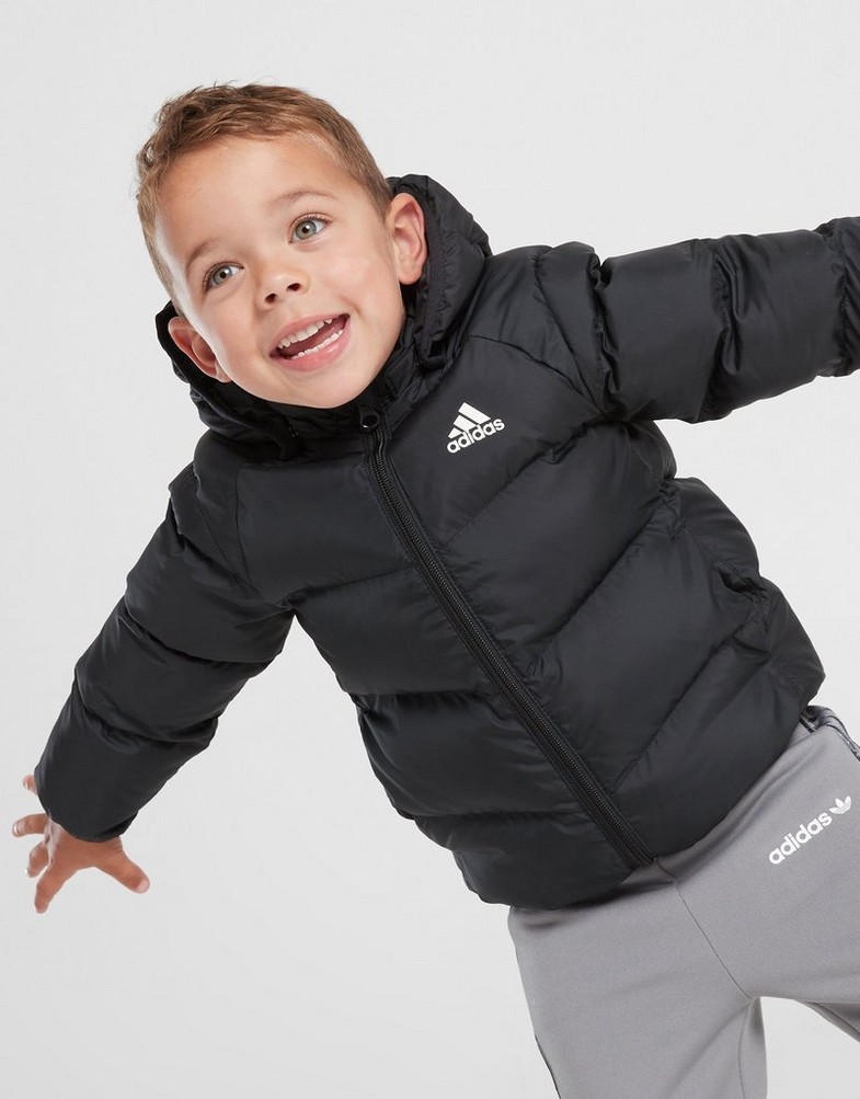 ADIDAS BADGE OF SPORT PADDED JACKET INFANT  HA5060 Czarny