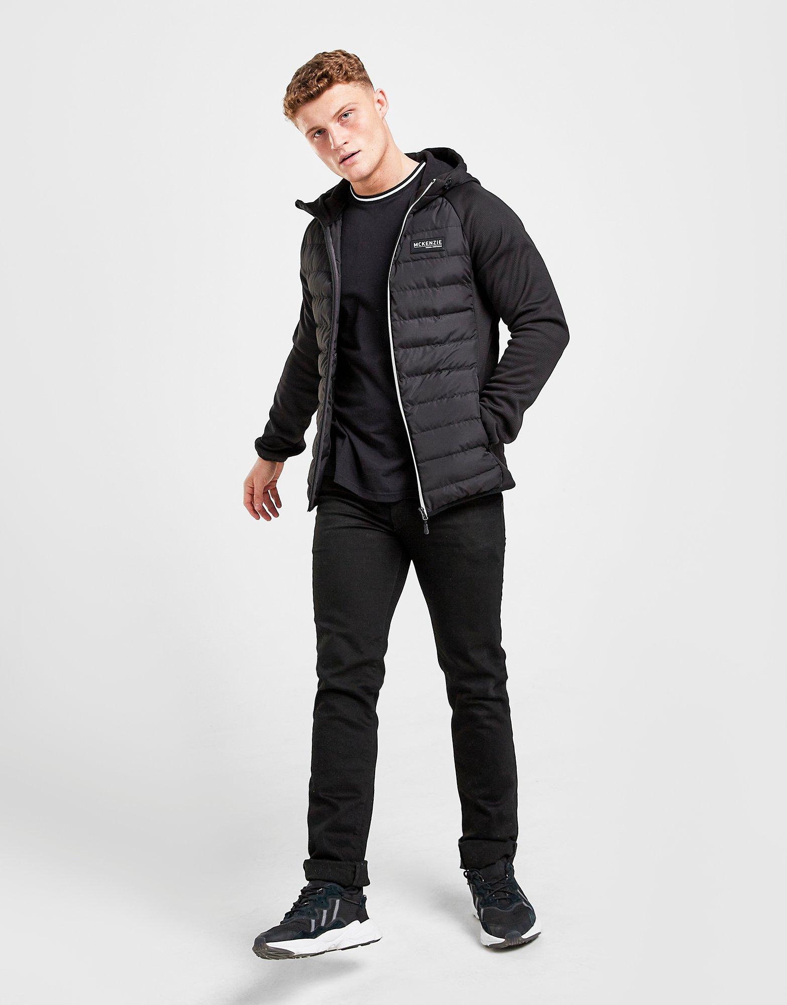 MCKENZIE JACHETĂ CRANK HYBRID JACKET MCKTM14829 Negru