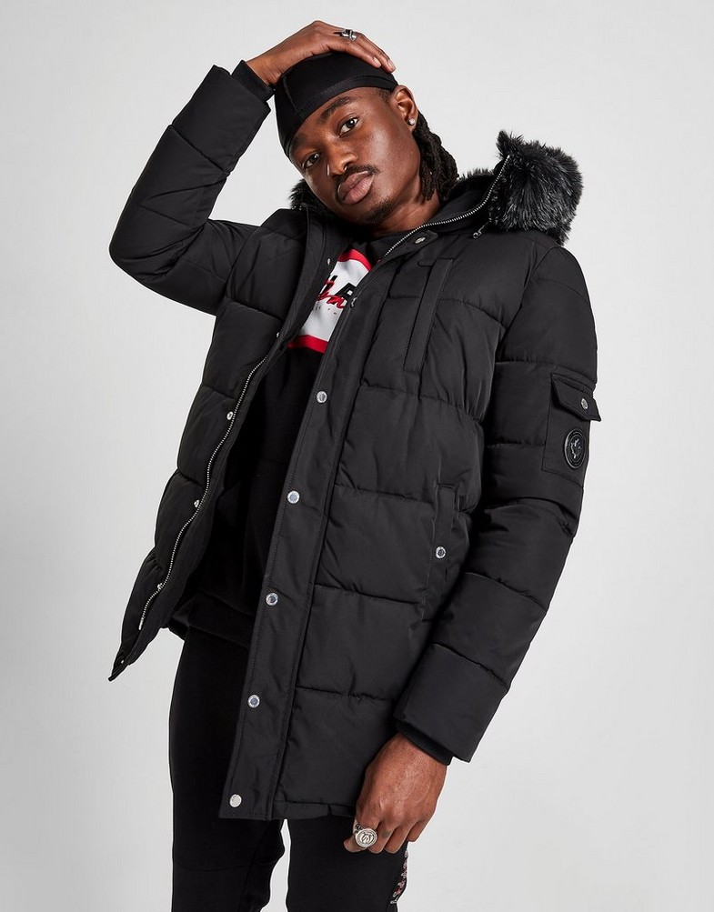 SUPPLY & DEMAND KURTKA CHAOS JACKET SUPTM15474 kolor Czarny Męskie