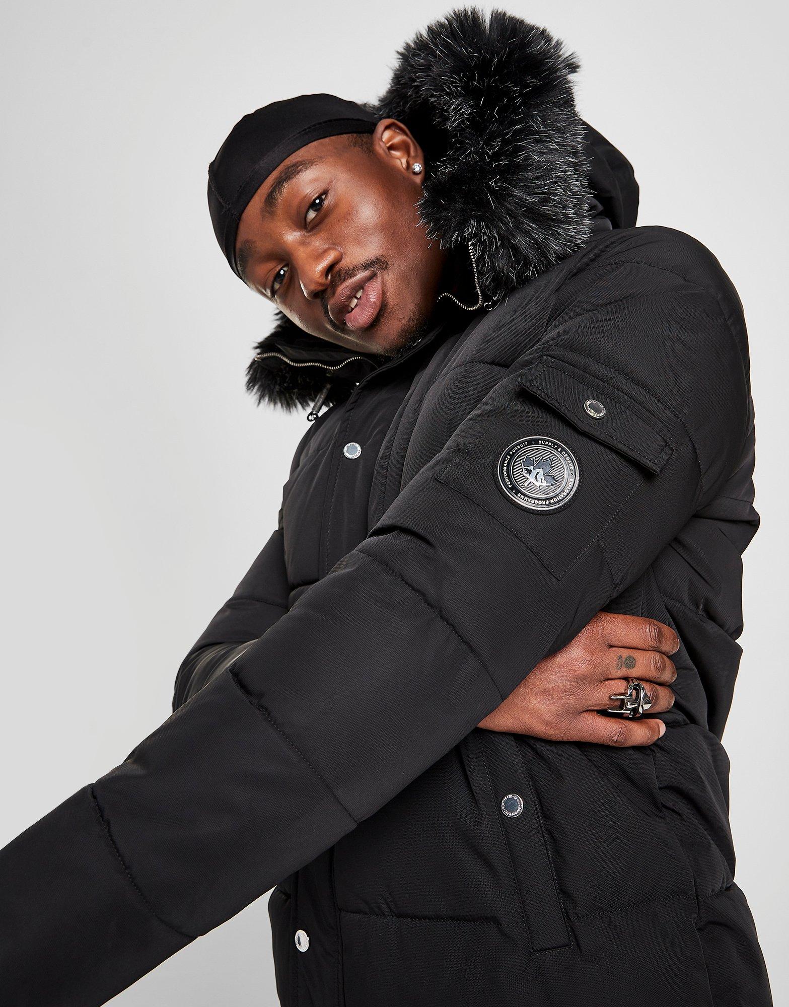 SUPPLY & DEMAND JACHETĂ CHAOS JACKET SUPTM15474 Negru