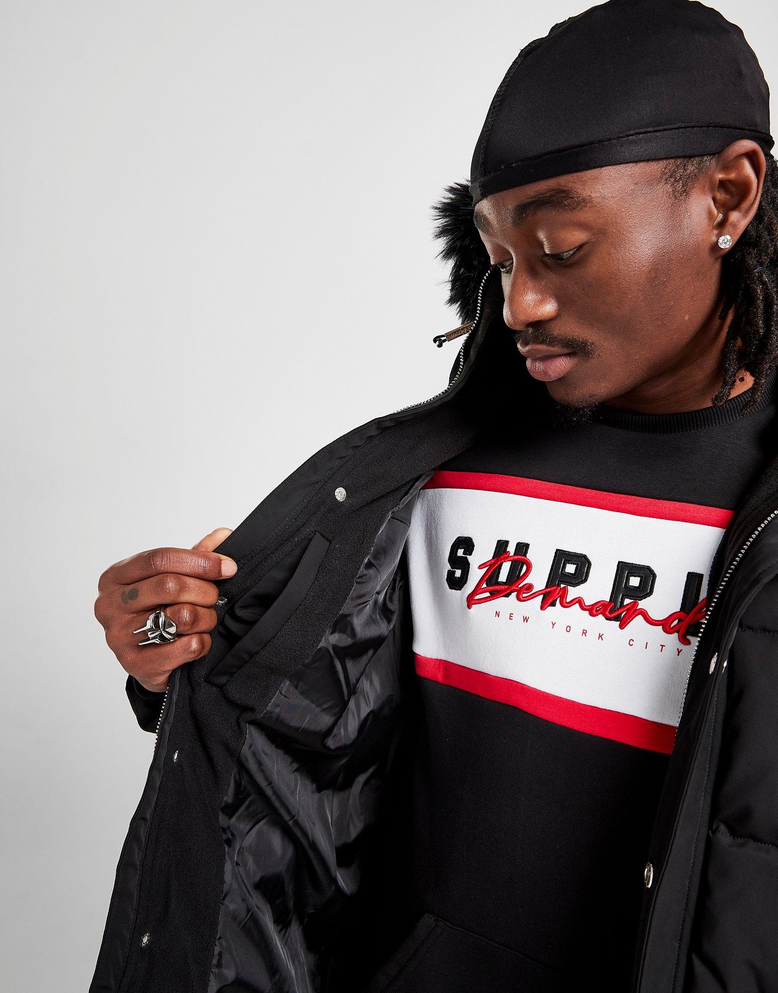 SUPPLY & DEMAND JACHETĂ CHAOS JACKET SUPTM15474 Negru