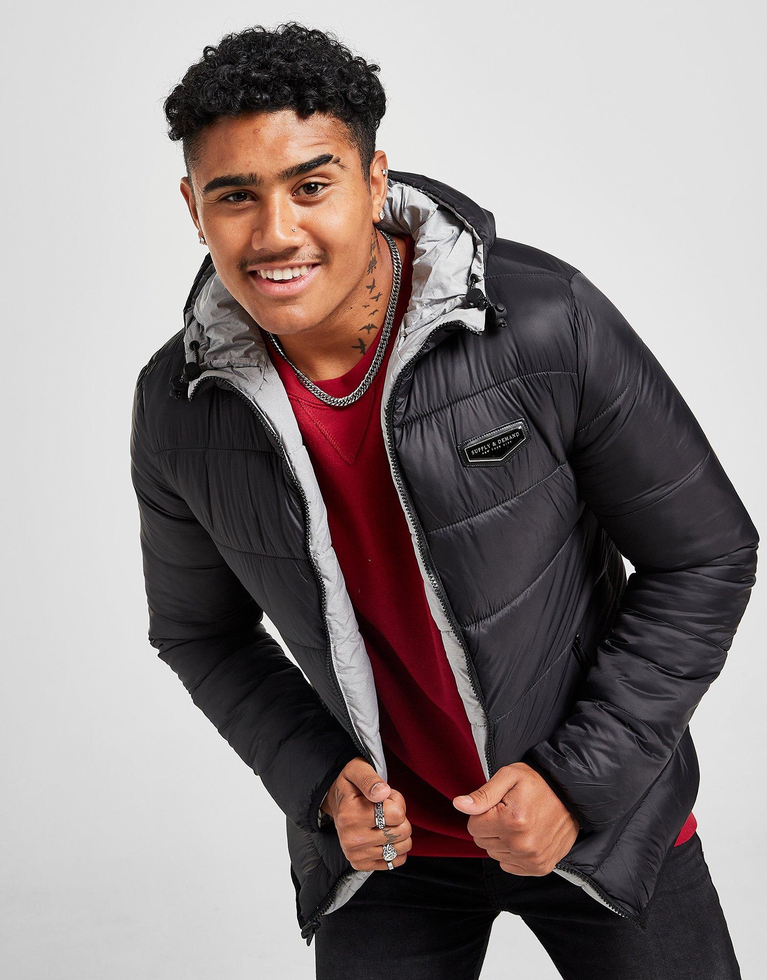 SUPPLY & DEMAND JACHETĂ DEGREE JACKET SUPTM15479 Negru