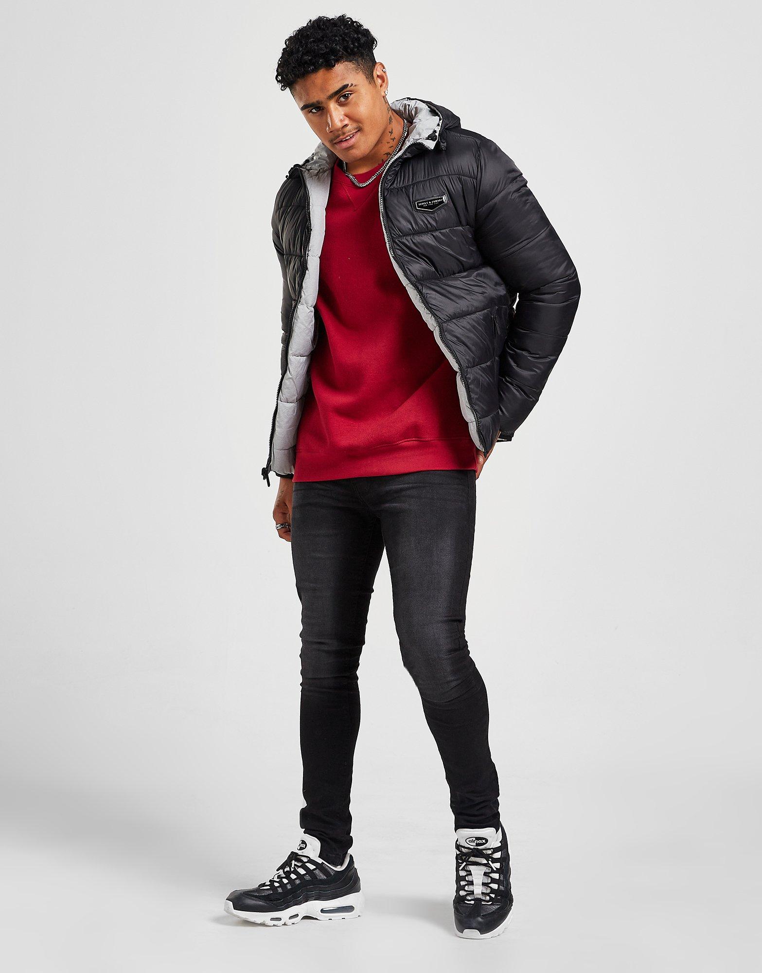 SUPPLY & DEMAND JACHETĂ DEGREE JACKET SUPTM15479 Negru