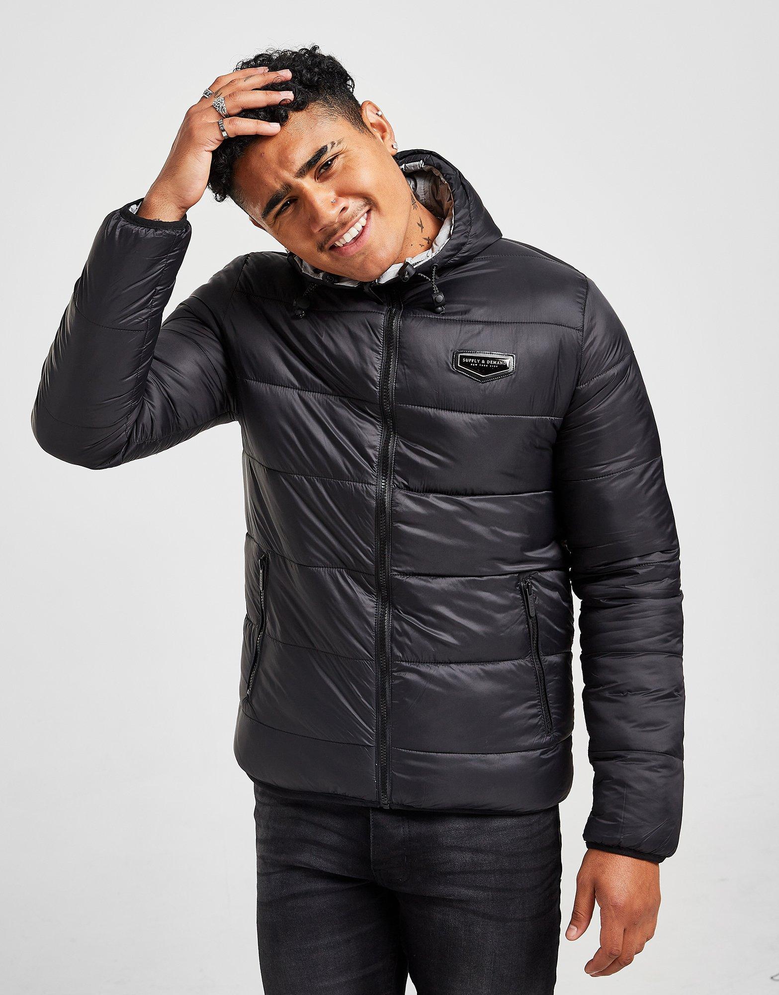 SUPPLY & DEMAND JACHETĂ DEGREE JACKET SUPTM15479 Negru