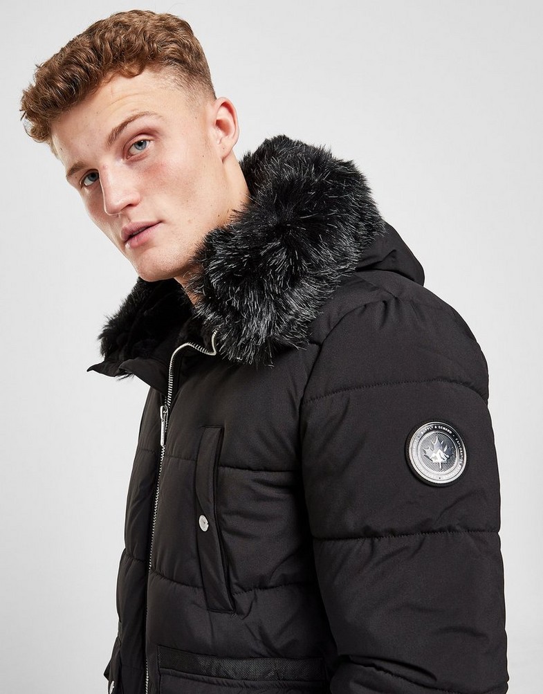 SUPPLY & DEMAND BUNDA BRISK JACKET SUPTM15475 Čierna