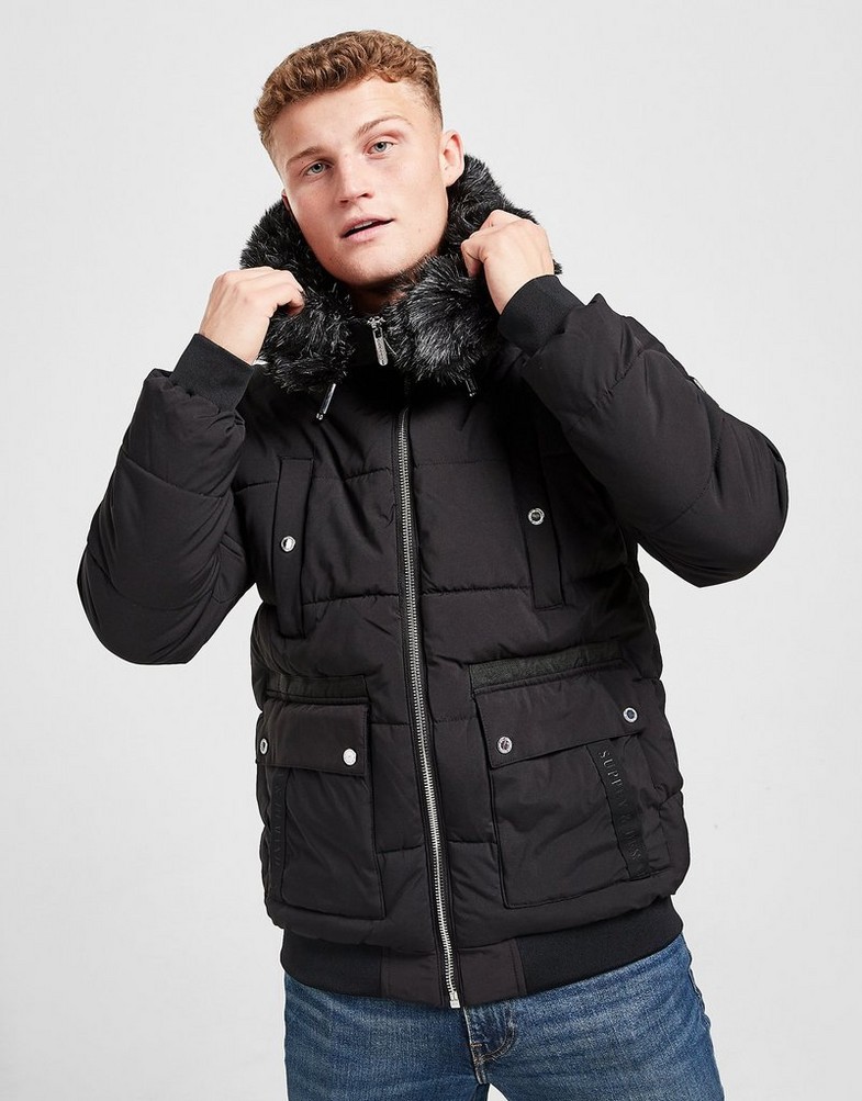 SUPPLY & DEMAND BUNDA BRISK JACKET SUPTM15475 Čierna