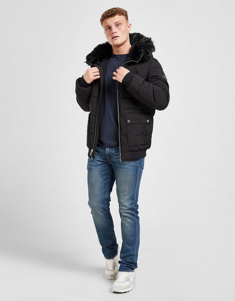 SUPPLY & DEMAND BUNDA BRISK JACKET SUPTM15475 Čierna